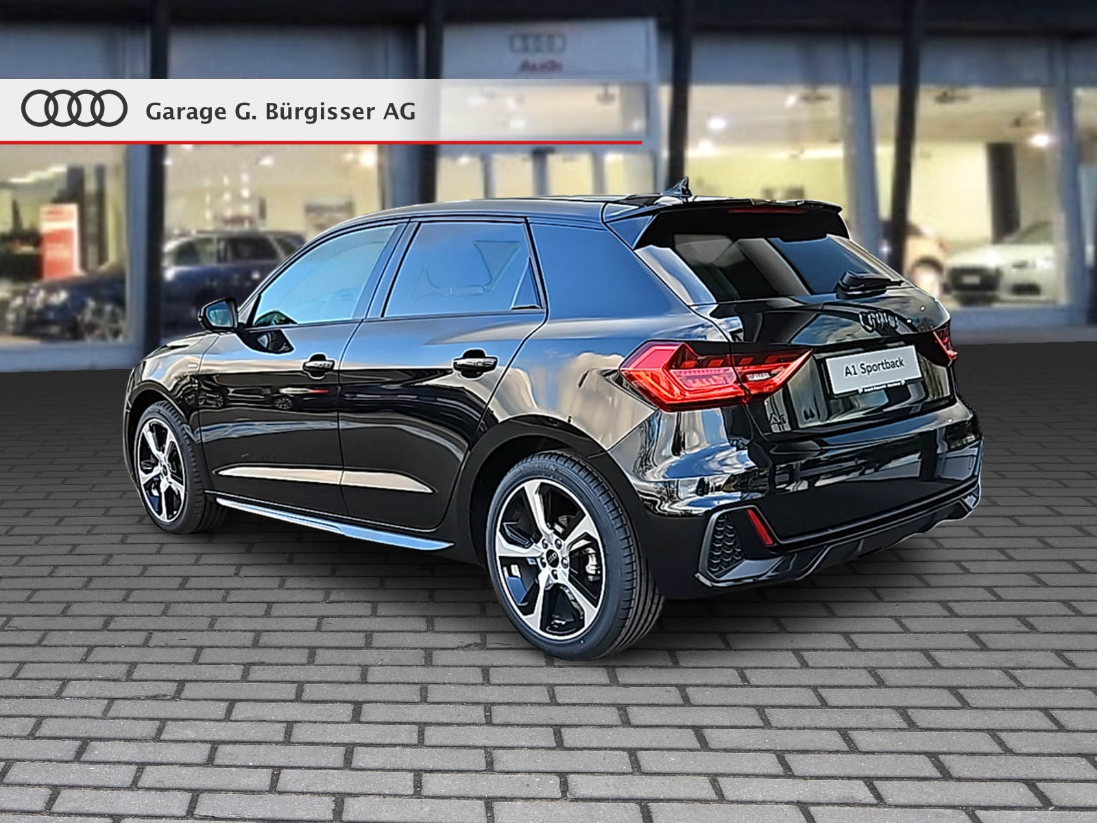 AUDI A1 Sportback 30 TFSI S Line Attraction S-tronic Mythosschwarz Metallic-image-3