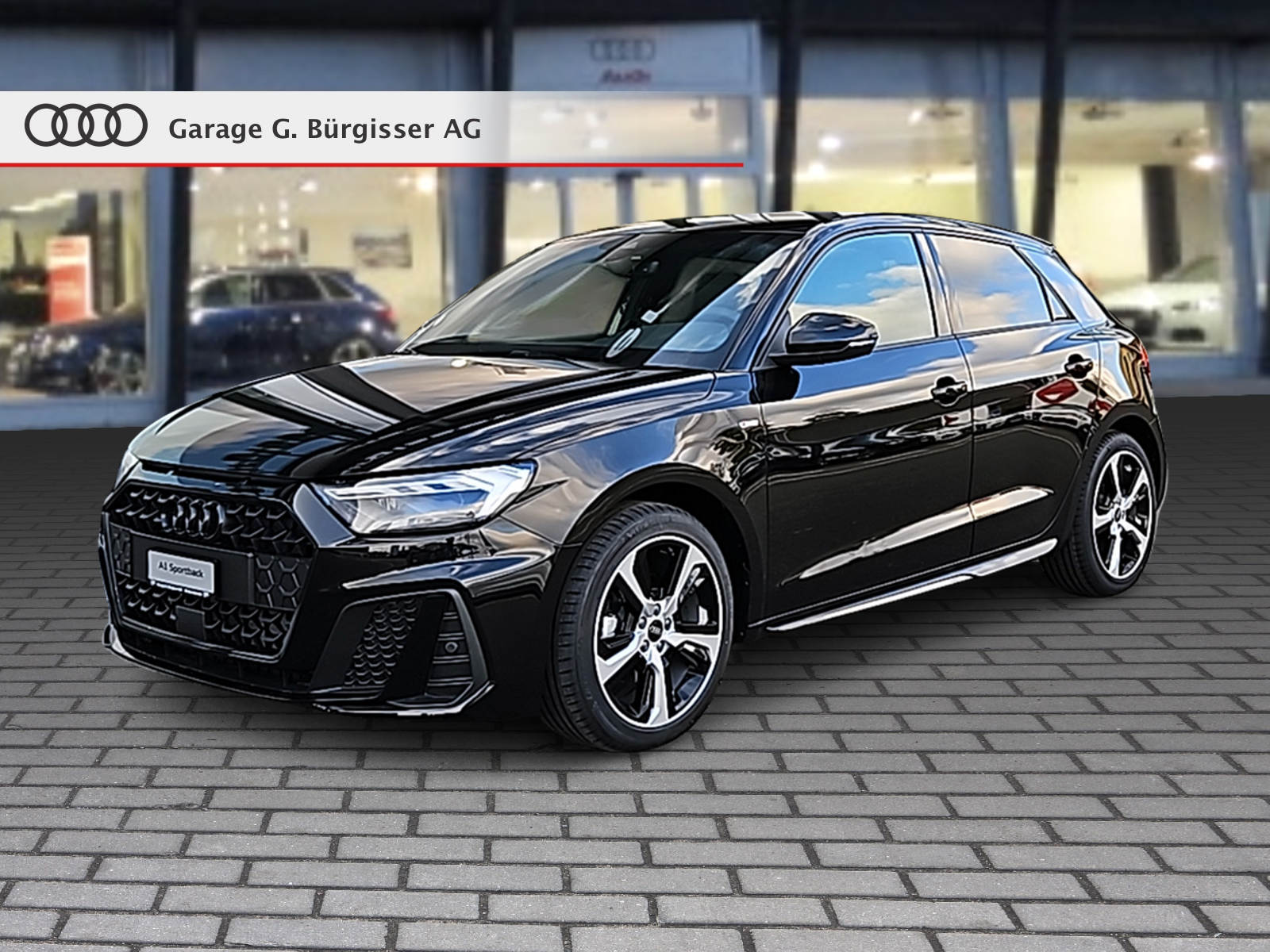 AUDI A1 Sportback 30 TFSI S Line Attraction S-tronic Mythosschwarz Metallic-image-0