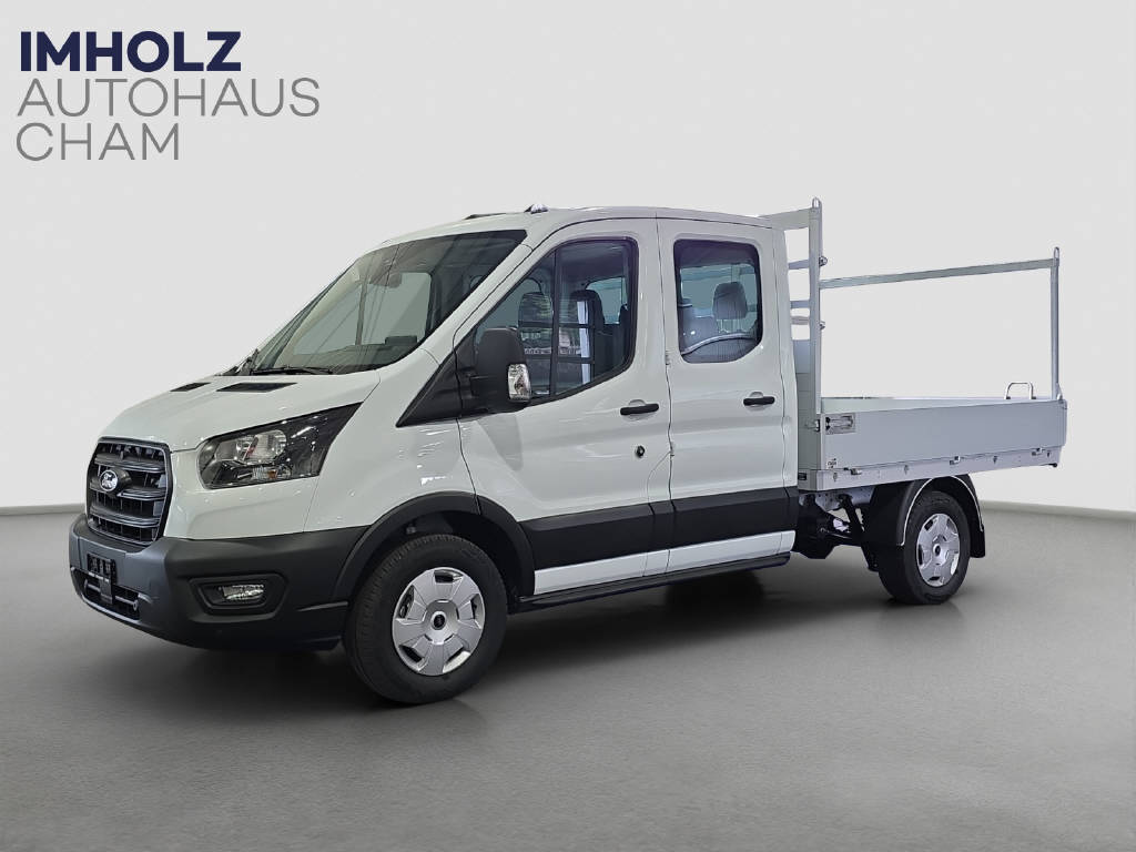 FORD Transit D-Kab. 350 L2 2.0 EcoBlue 165 PS Trend Brücke-image-0