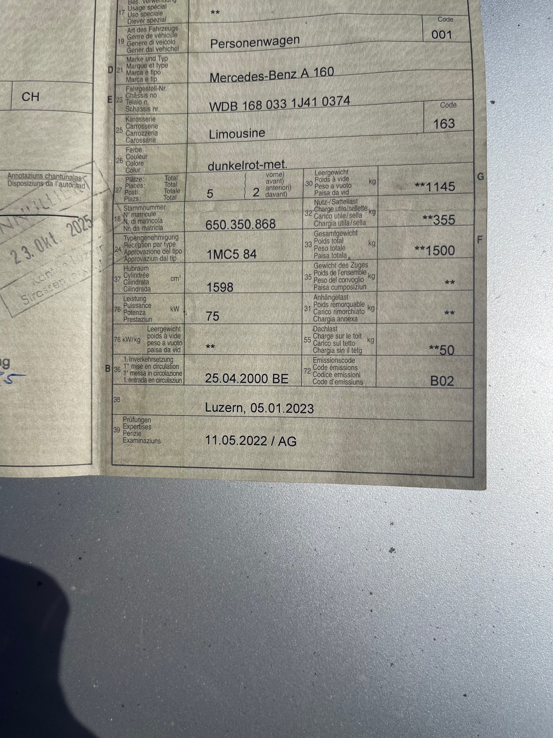 MERCEDES-BENZ A 160 Elégance-image-9