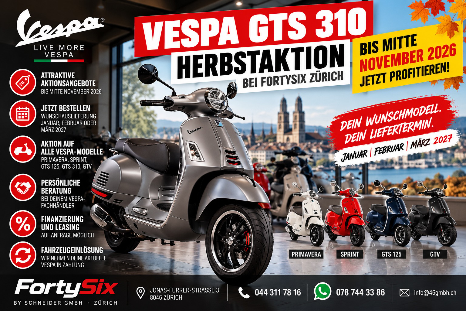 PIAGGIO Vespa GTS 310 Super Sport RST E5+