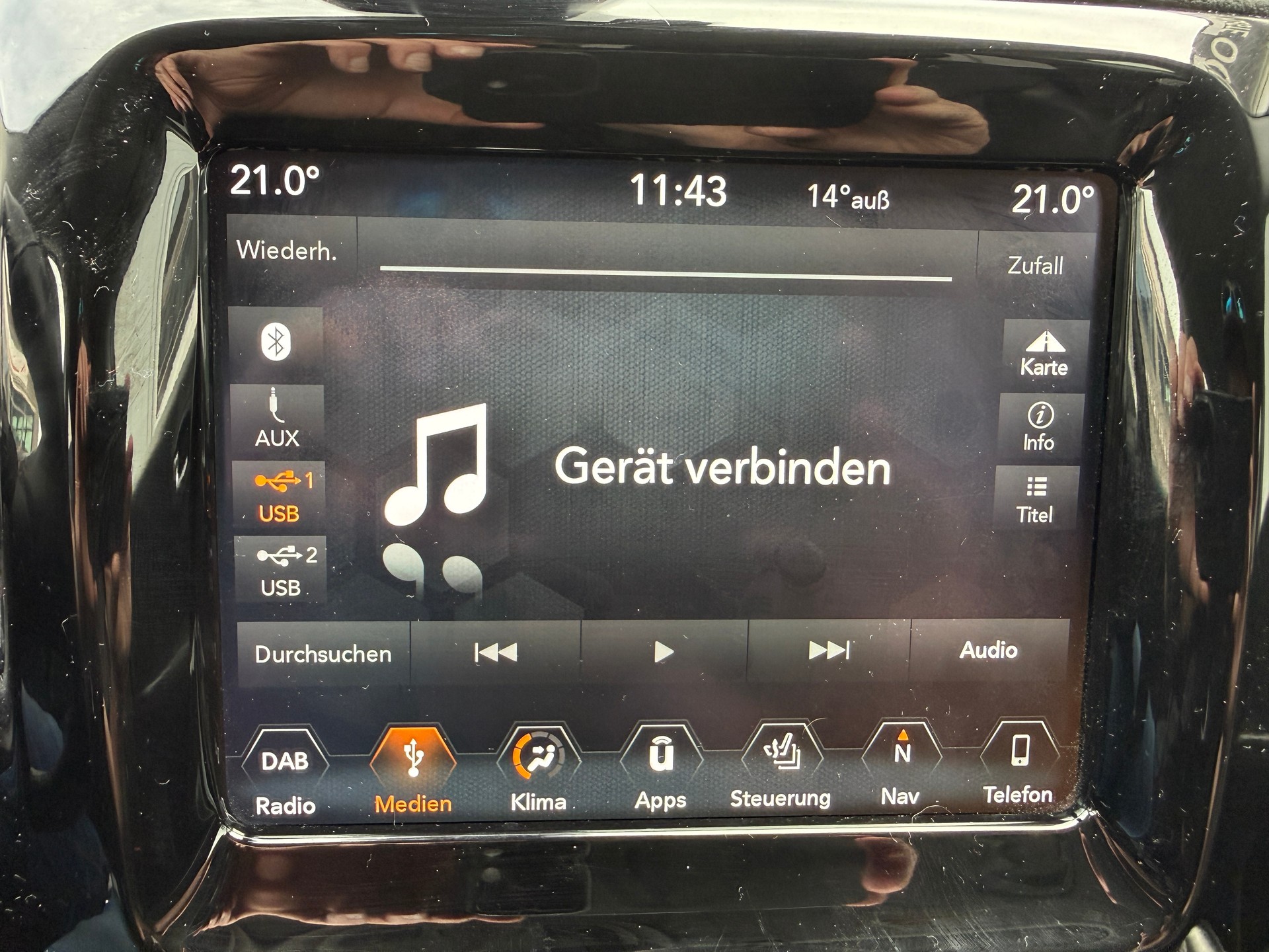 JEEP Compass 1.4 Turbo Limited AWD 9ATX *1.HAND*TOPAUSSTATTUNG*FRISCH AB MFK*-image-21