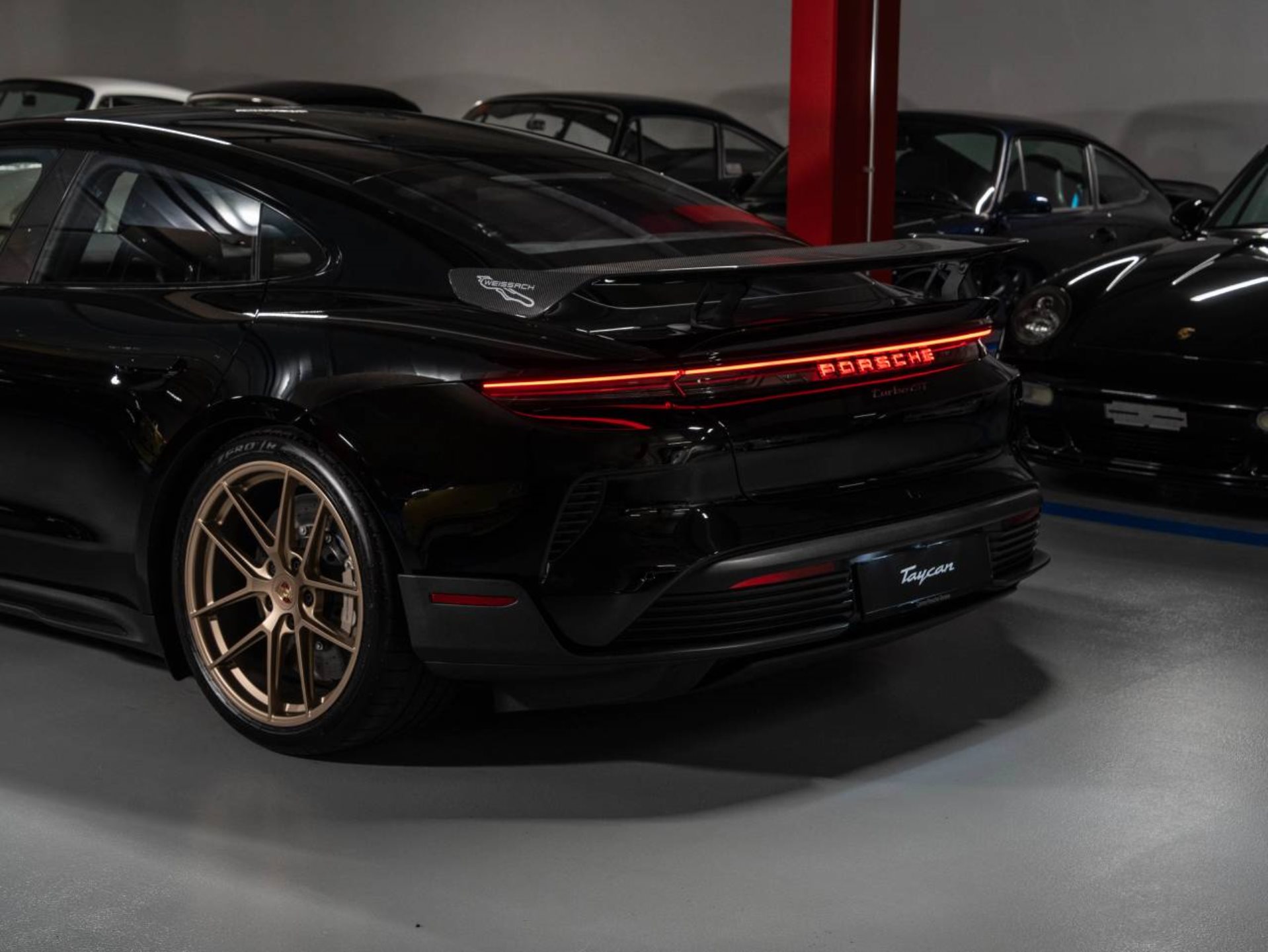 PORSCHE Taycan Turbo GT avec Paquet-Weissach-image-6