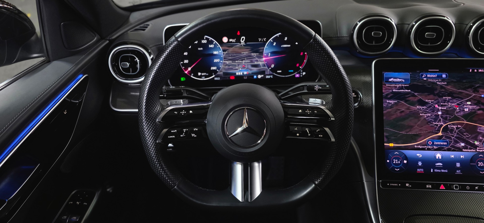 MERCEDES-BENZ C 220 d AMG Line *Anhängerkupplung*Aktiver Spurhalte-&Bremsassistent*Rückfahrkamera*Ambientebeleuchtung*-image-11