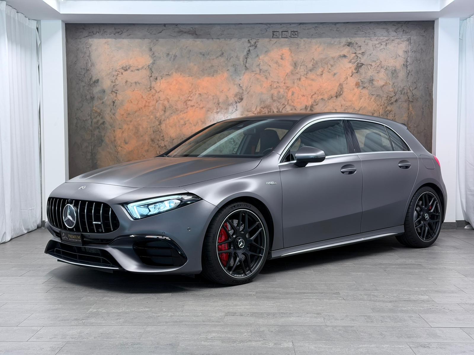 MERCEDES-BENZ A 45 AMG 4Matic+ Speedshift *Magno-Grau*AMG-Abgasanlage*AMG-Buttons*Race-Modus*-image-0