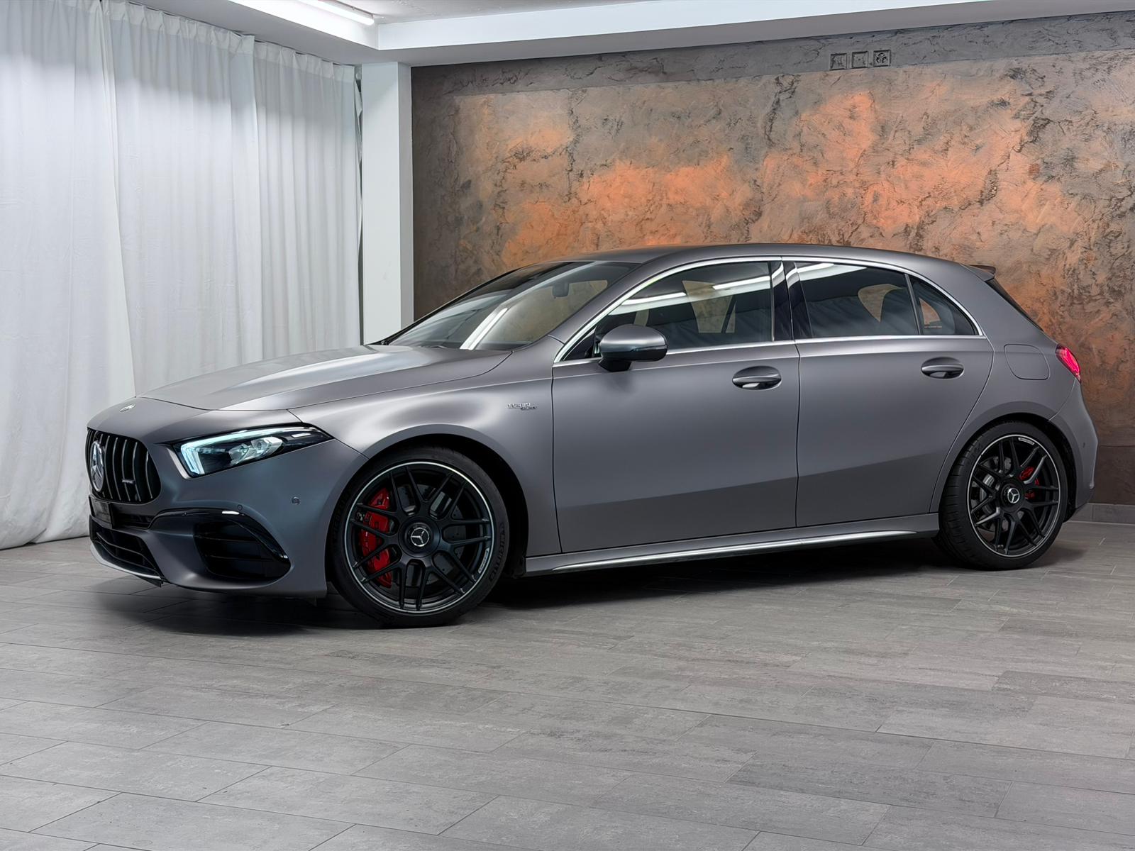 MERCEDES-BENZ A 45 AMG 4Matic+ Speedshift *Magno-Grau*AMG-Abgasanlage*AMG-Buttons*Race-Modus*-image-1