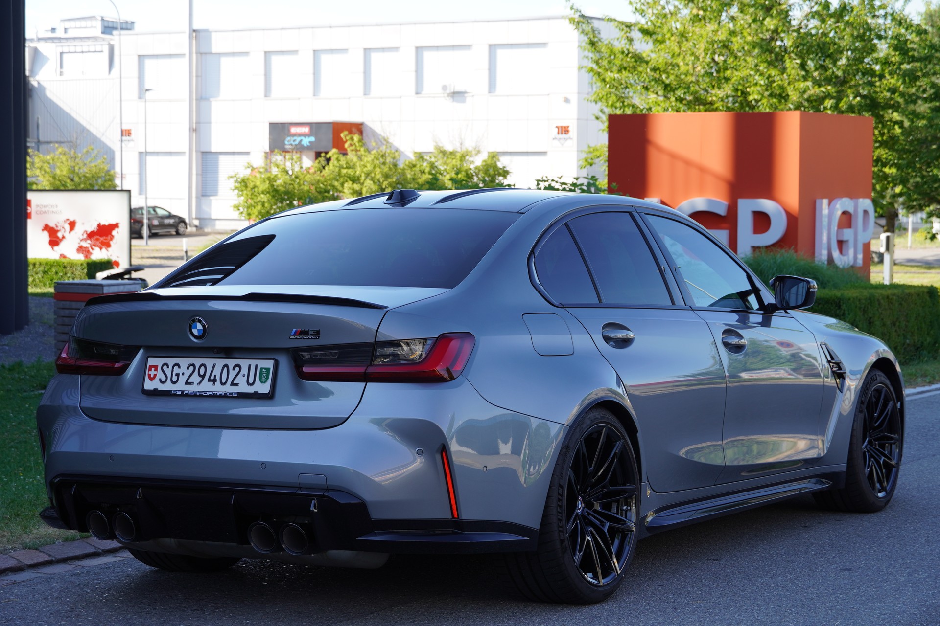 BMW M3 Competition M xDrive// CURVED DISPLAY //CARBON INTERIEURLEISTEN//-image-3