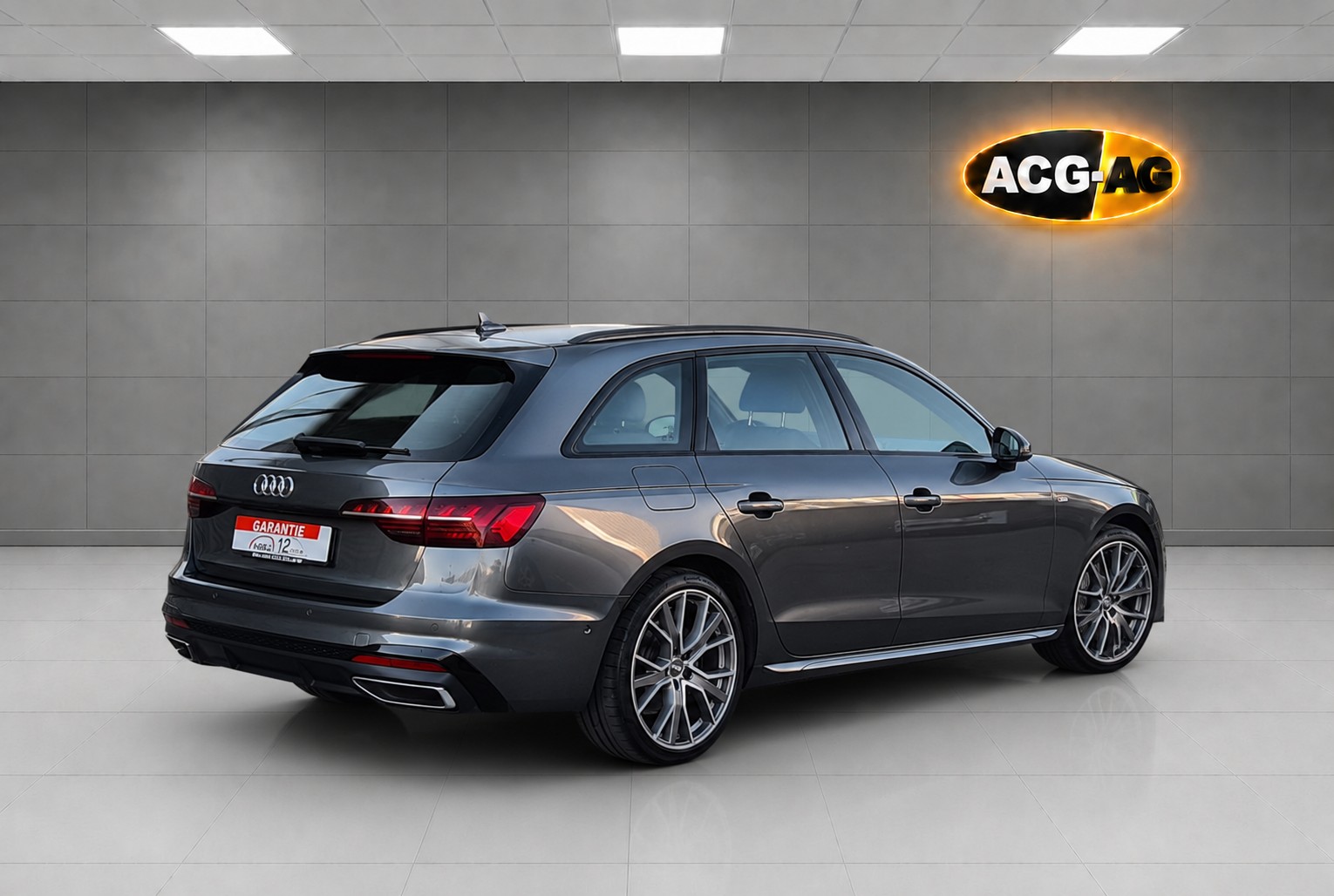 AUDI A4 Avant 40 TDI S line quattro S-tronic ** H.Up Display ** Gr.Navi MMI Plus ** Leder-Alcantara Sportsitze ** 19" Aluräder **-image-7