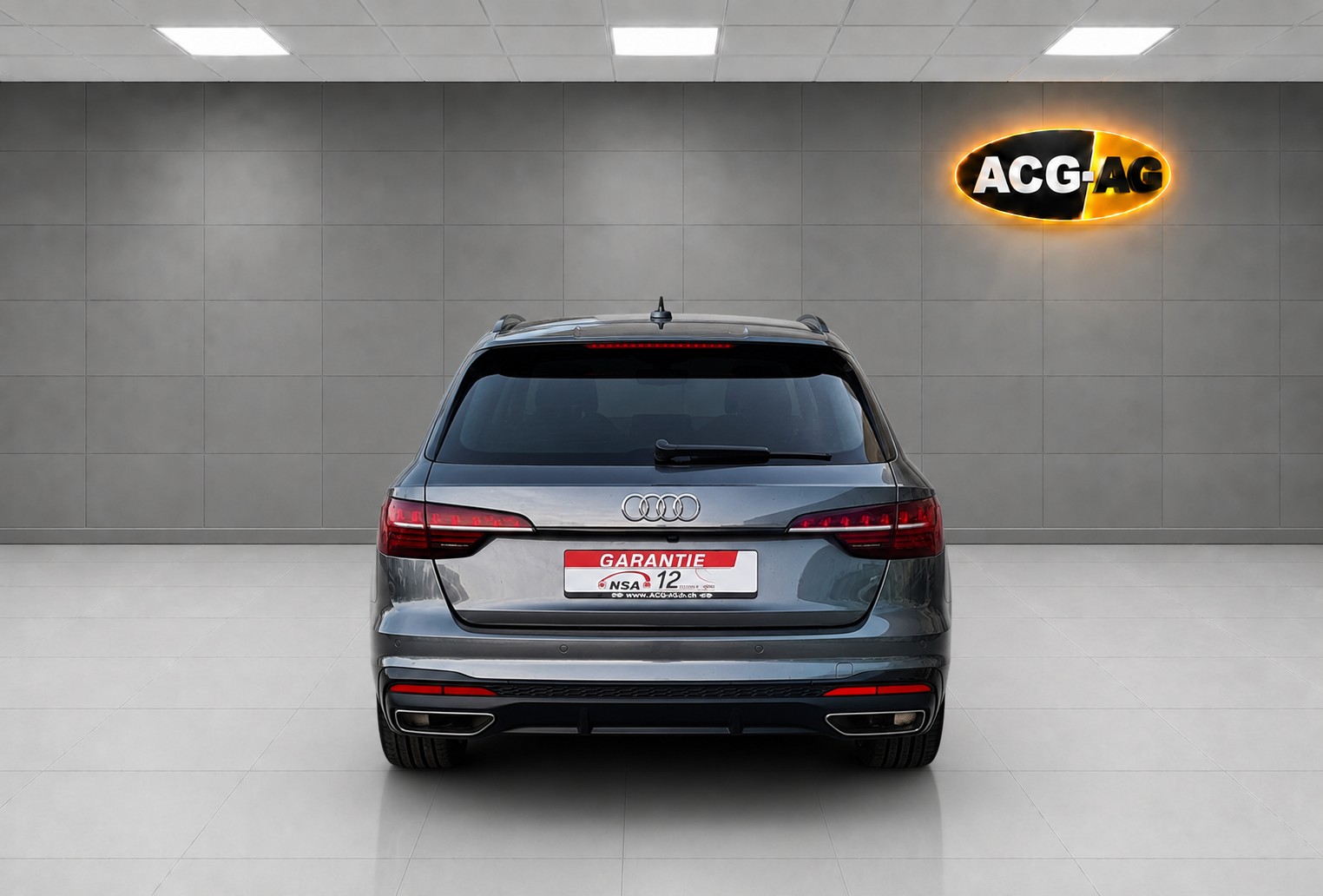 AUDI A4 Avant 40 TDI S line quattro S-tronic ** H.Up Display ** Gr.Navi MMI Plus ** Leder-Alcantara Sportsitze ** 19" Aluräder **-image-4