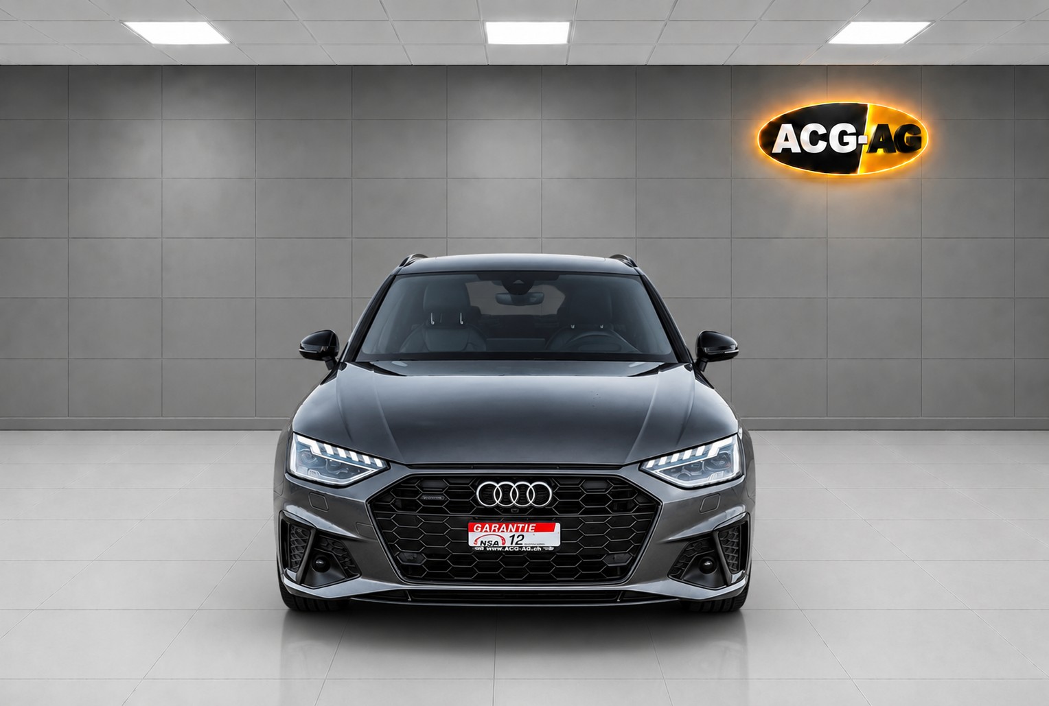 AUDI A4 Avant 40 TDI S line quattro S-tronic ** H.Up Display ** Gr.Navi MMI Plus ** Leder-Alcantara Sportsitze ** 19" Aluräder **-image-1