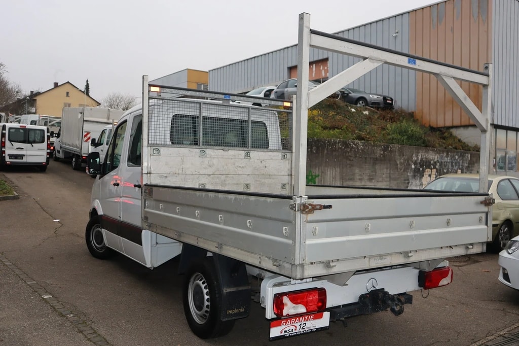 MERCEDES-BENZ Sprinter 316 CDI Lang **Brücke mit DoppelKabine ** 7-Plätzer ** AHK ** Frisch ab MFK & Service **-image-3