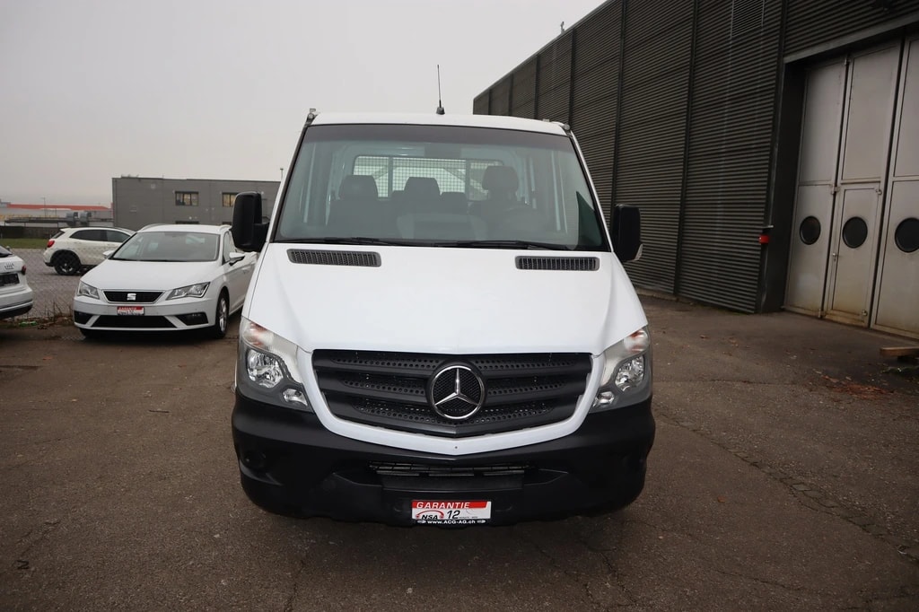 MERCEDES-BENZ Sprinter 316 CDI Lang **Brücke mit DoppelKabine ** 7-Plätzer ** AHK ** Frisch ab MFK & Service **-image-1