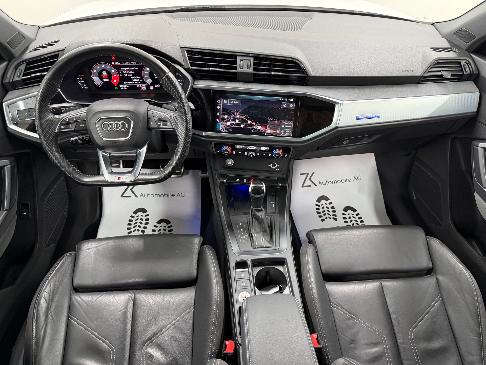 AUDI Q3 40 TFSI S line 190PS Gletscherweiss quattro S-tronic / RF-Kamera / Panoramadach / Leder / Komfortschlüssel /-image-10