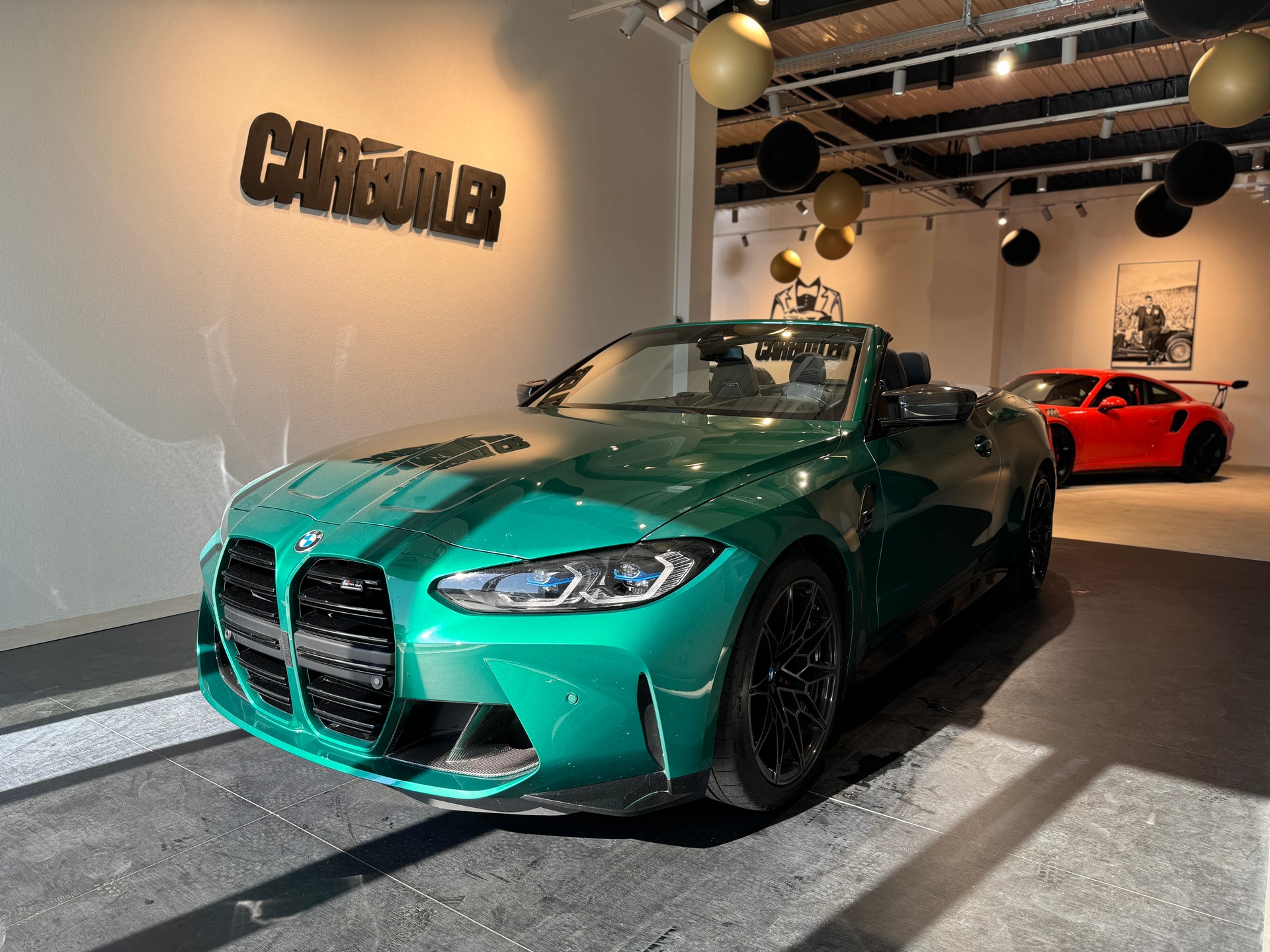 BMW M4 Cabrio Competition M xDrive 🚀 Isle of Man Green 799.-- pro Monat