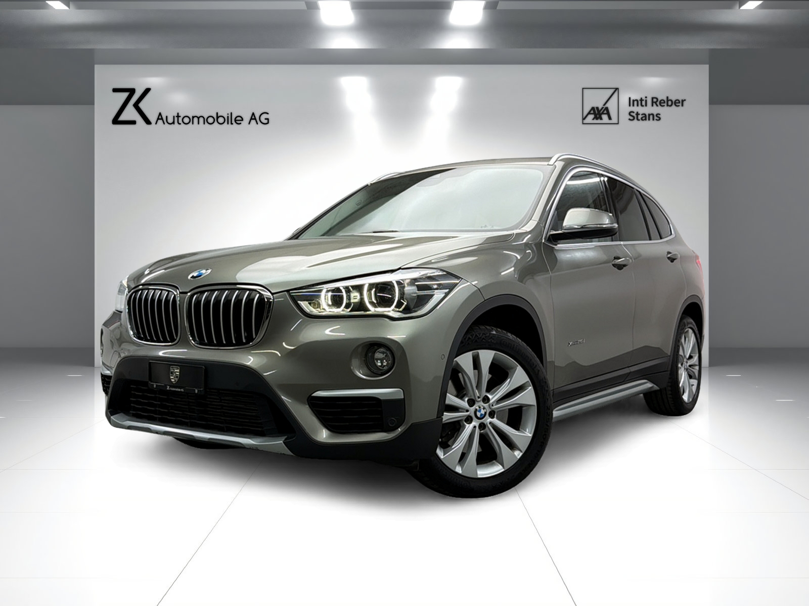 BMW X1 xDrive 25i 231PS PLATIN SILVER xLine Steptronic / Panoramadach / RF-Kamera / Leder / Komfortzugang / Head-Up-Display /-image-0