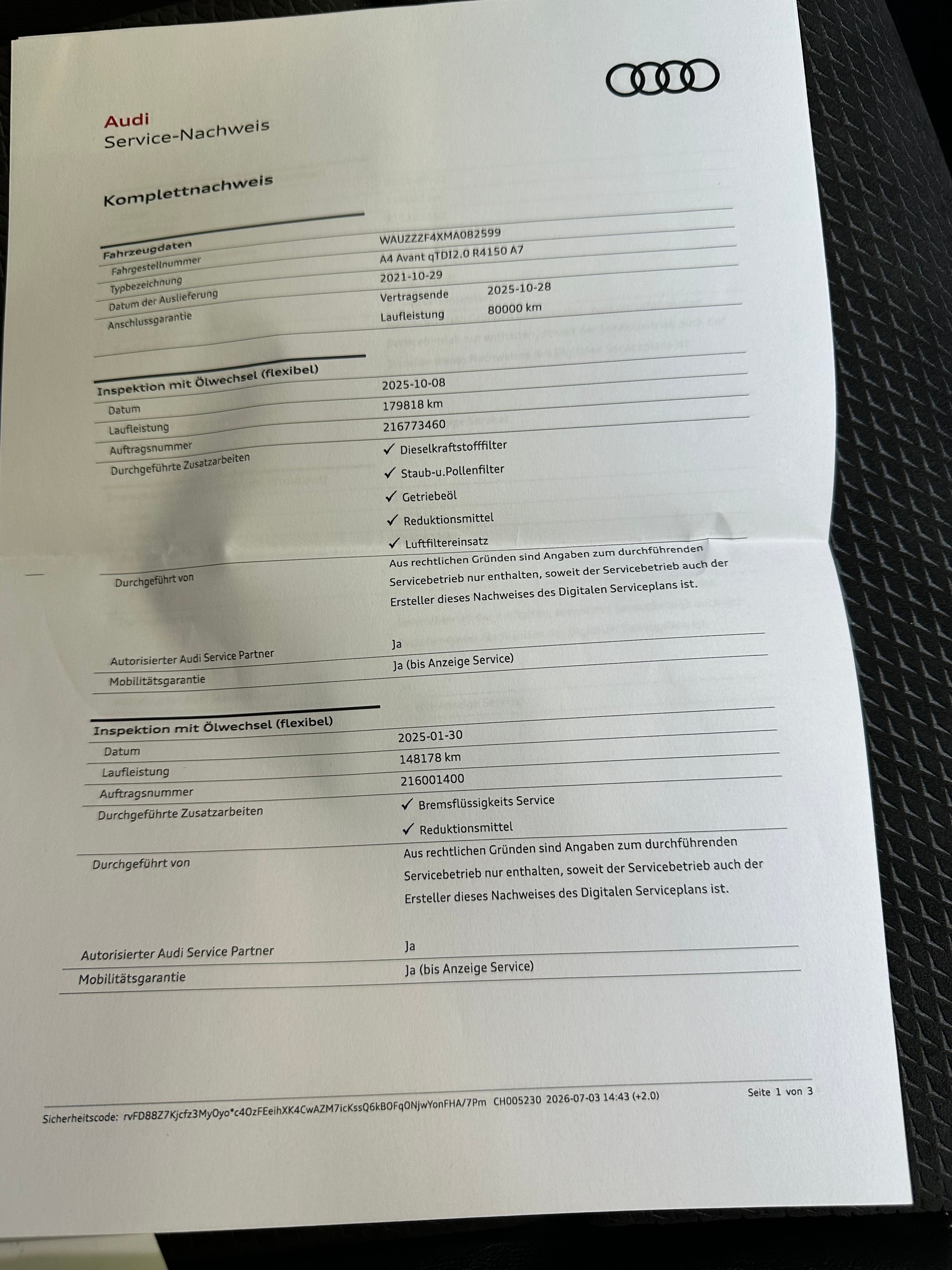 AUDI A4 Avant 40 TDI S line Attraction quattro S-tronic-image-10