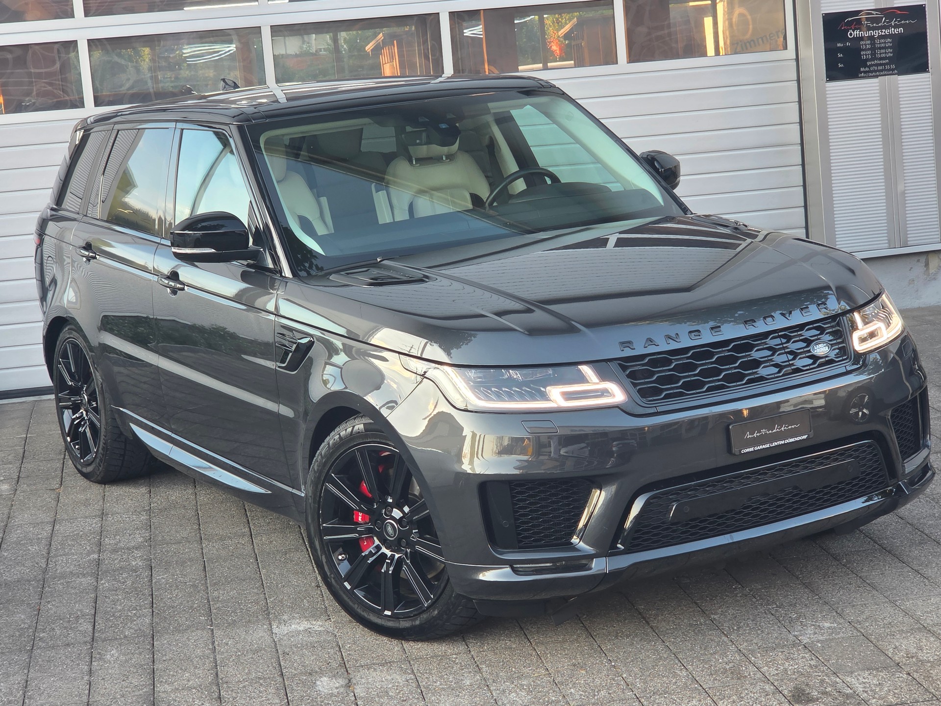 LAND ROVER Range Rover Sport P400e 2.0 I4 PHEV AB Dynamic ** AHNÄGERKUPPLUNG -ASSISTENZ PAKET PLUS - PANORAMA - KEYLESS - MERDIAN SOUND **-image-1
