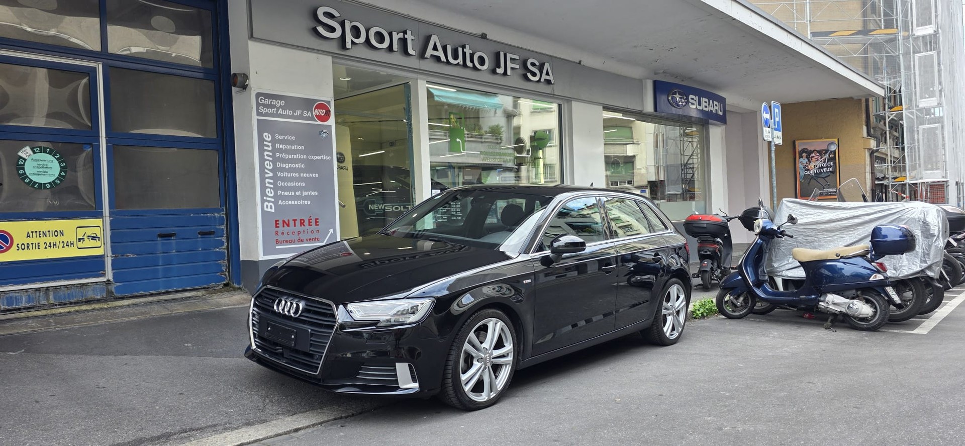 AUDI A3 Sportback 2.0 TFSI Sport quattro S-tronic