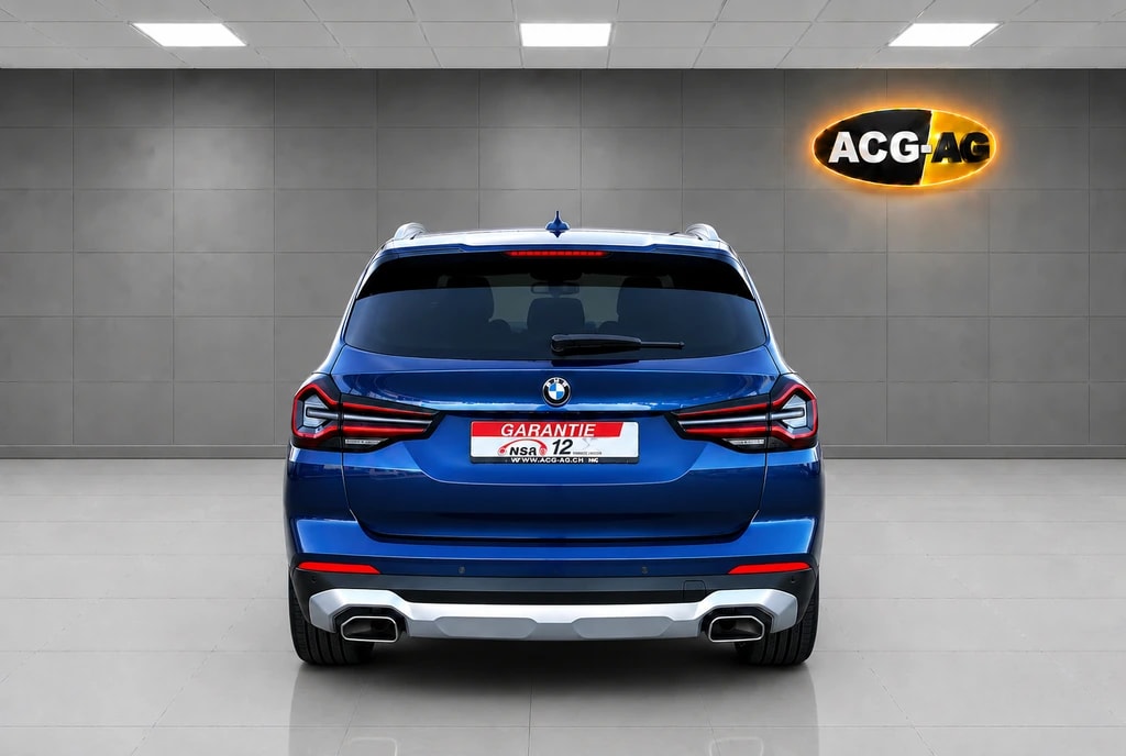 BMW X3 xDrive 48V 30d ** Voll-Leder ** Gr-Navi ** RF-Kamera 360° ** Abstandsregelsysteme ** Anh-Kupplung ** Panorama-Glasdach **-image-4