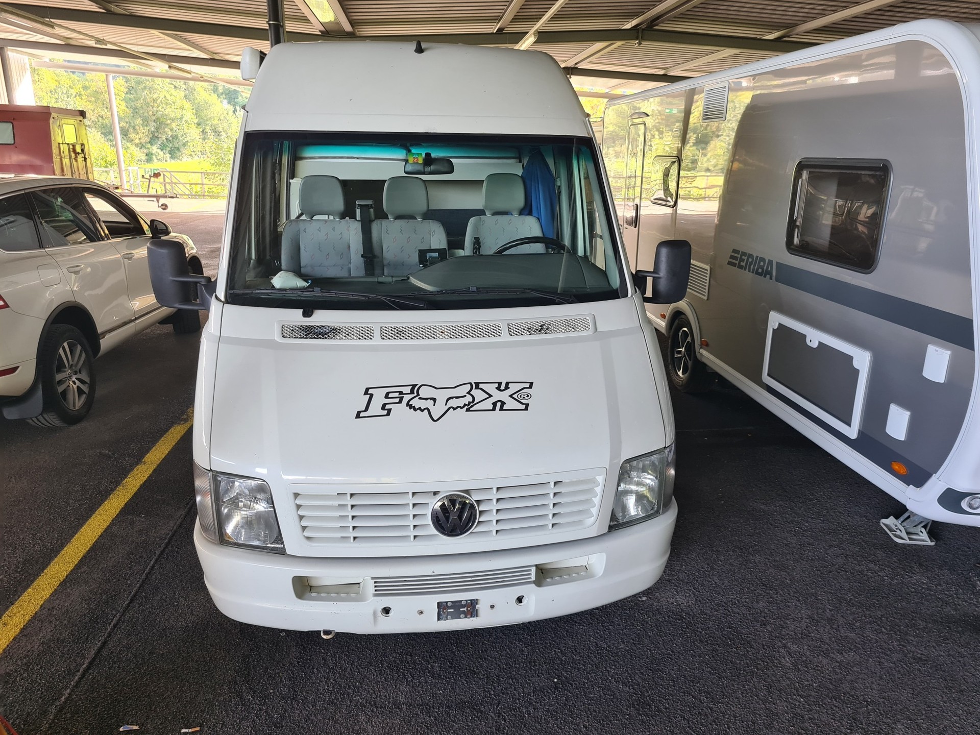 VW LT 35 2.8 TDI Camper mit Motorradgarage-image-10