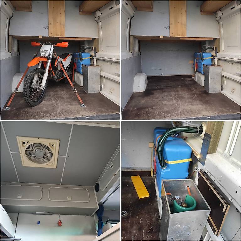 VW LT 35 2.8 TDI Camper mit Motorradgarage-image-19
