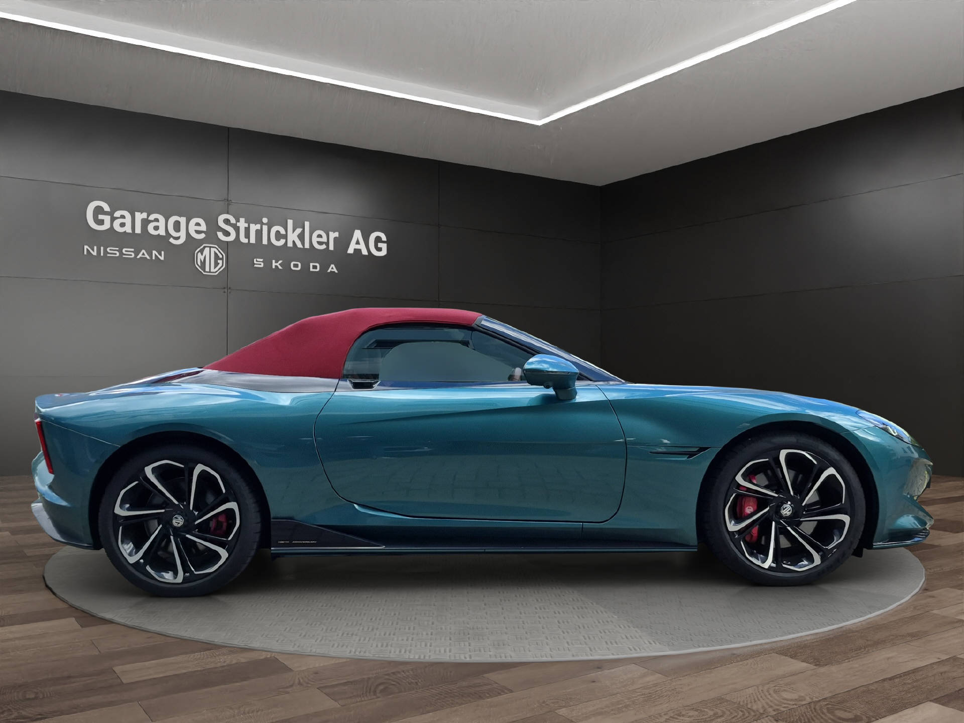 MG Cyberster 77kWh Stoffdach Rot 4WD-image-5
