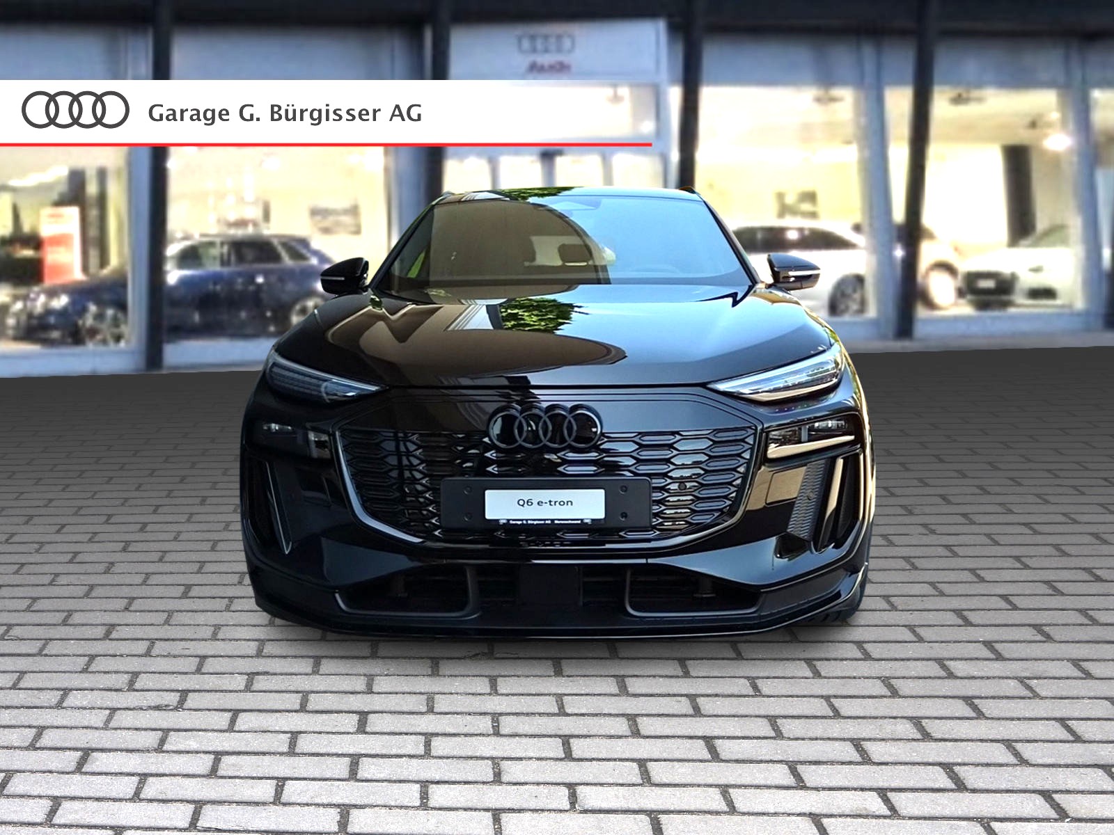 AUDI Q6 e-tron quattro Mythosschwarz Metallic-image-1