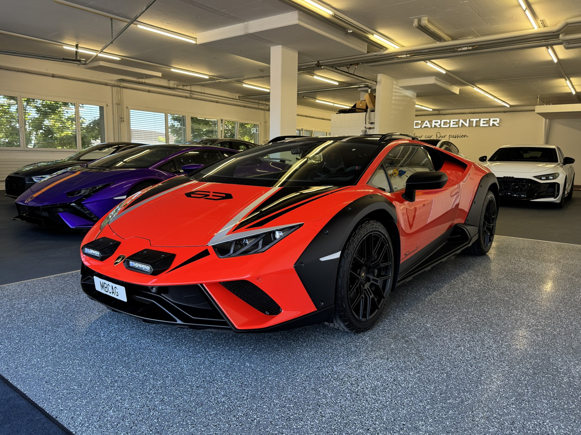 LAMBORGHINI Huracan Sterrato LP610-4 "Arancio Xanto", 1 / 1499" Original Lamborghini Garantie bis Feb 2028-image-0