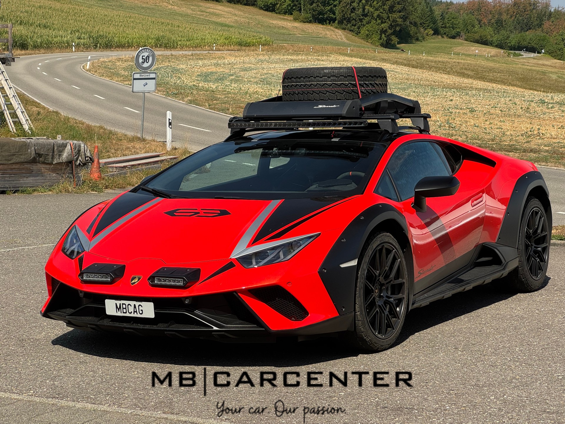 LAMBORGHINI Huracan Sterrato LP610-4 "Arancio Xanto", 1 / 1499" Original Lamborghini Garantie bis Feb 2028-grid-image-thumbnail-0