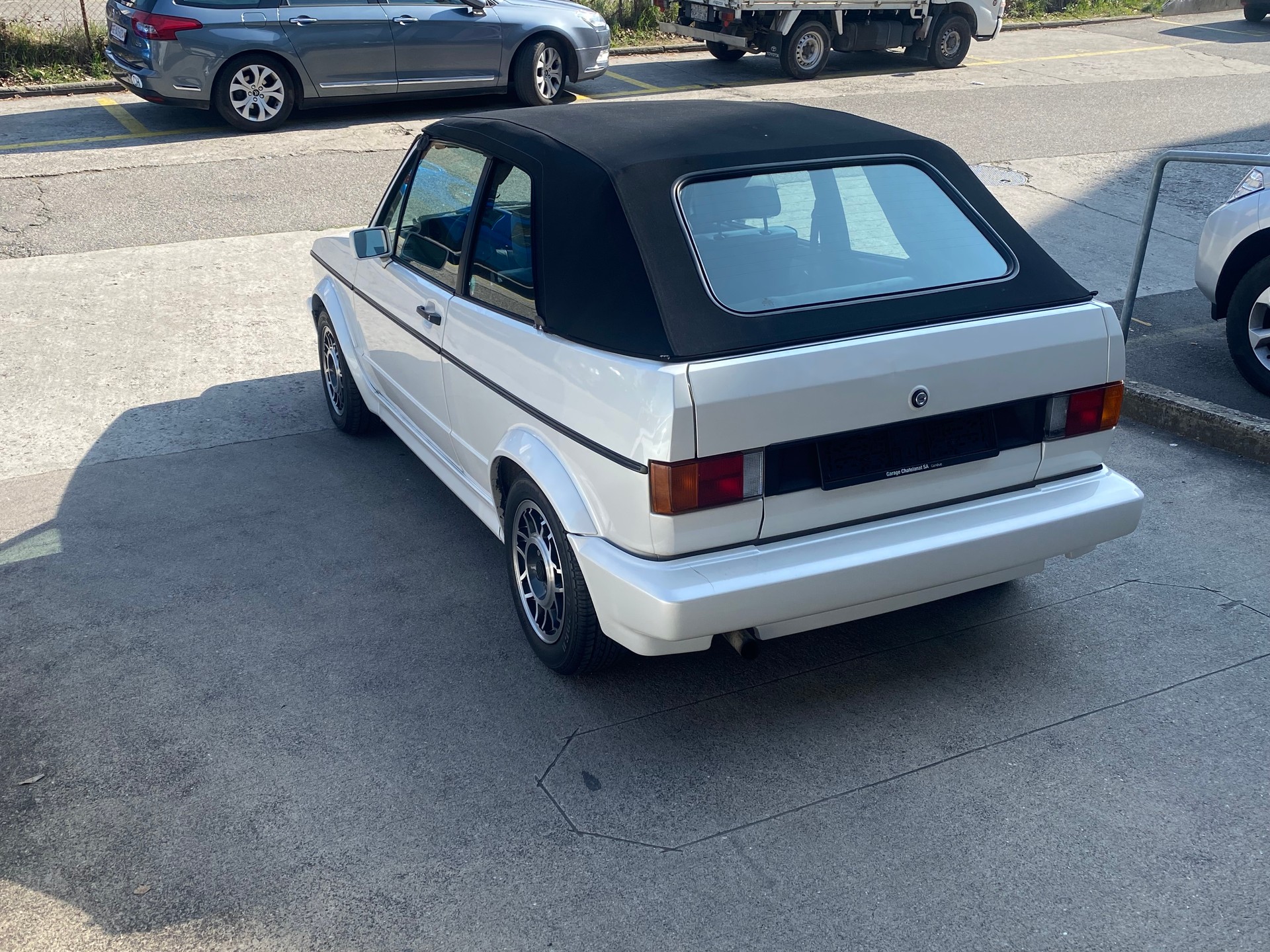 VW Golf Cabriolet 1800 GL Quartett/Special/White-image-2