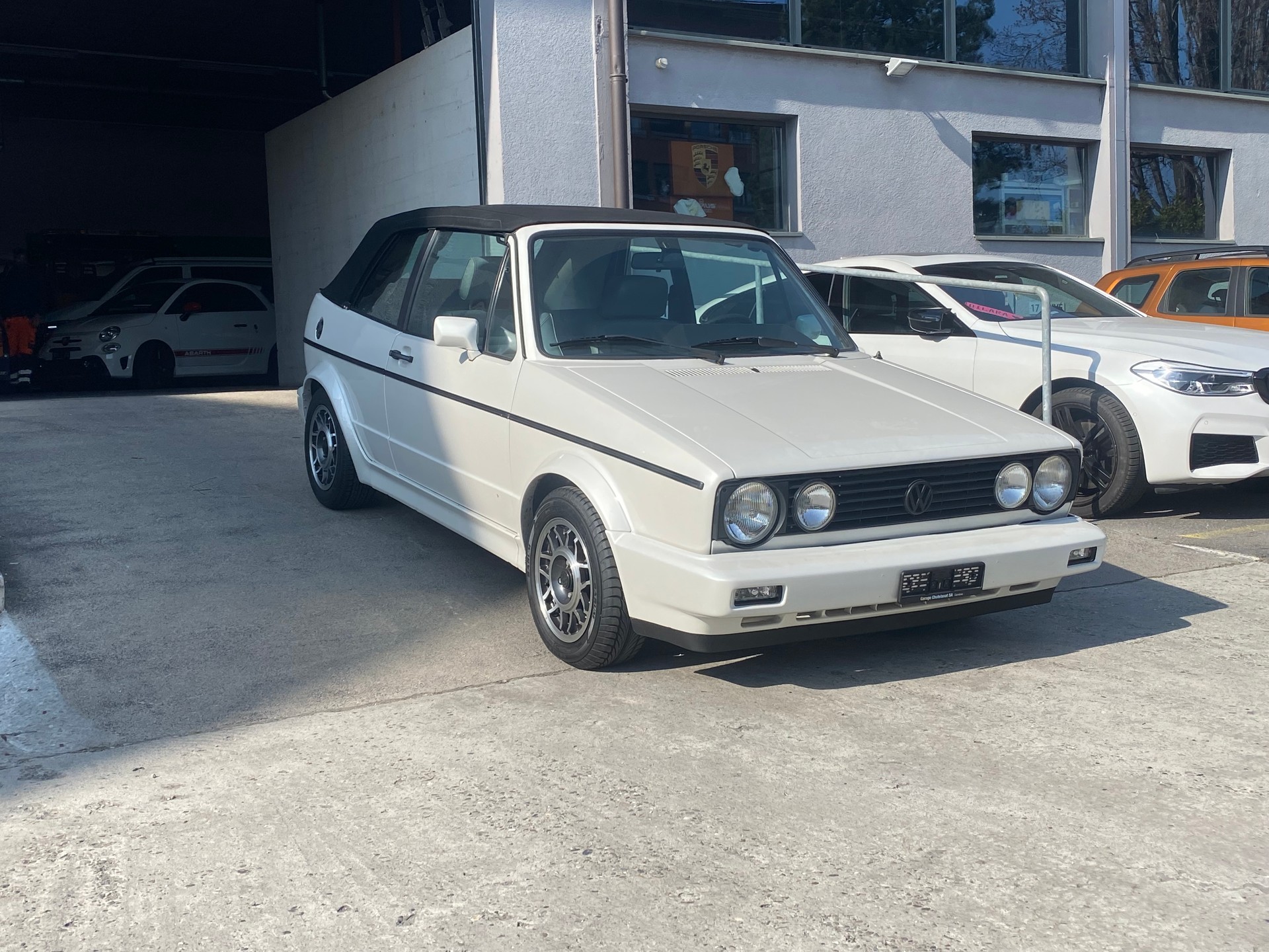 VW Golf Cabriolet 1800 GL Quartett/Special/White-image-0