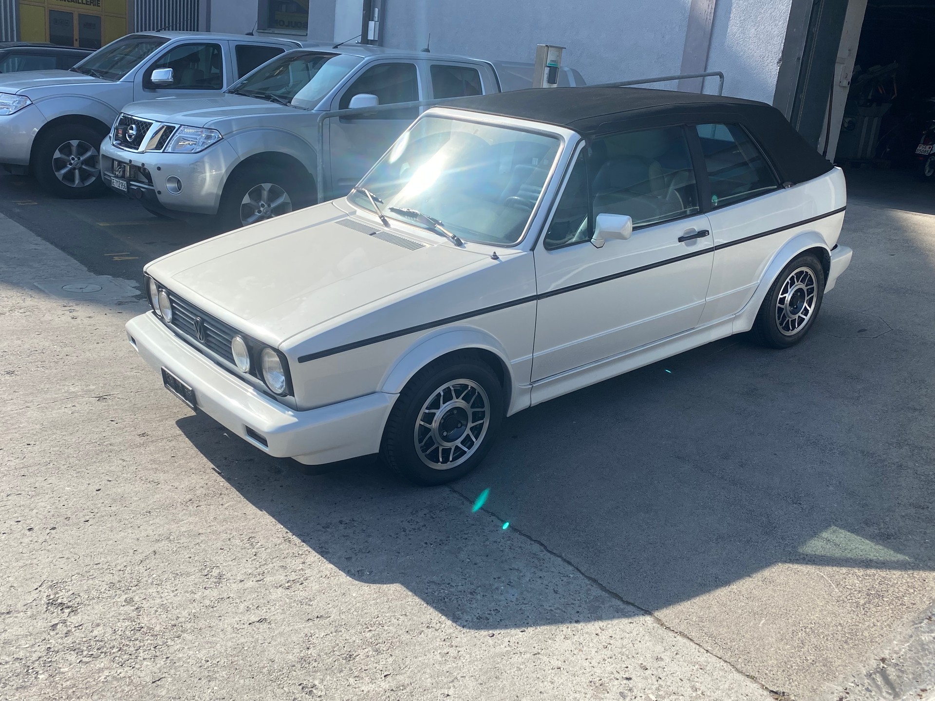 VW Golf Cabriolet 1800 GL Quartett/Special/White-image-1