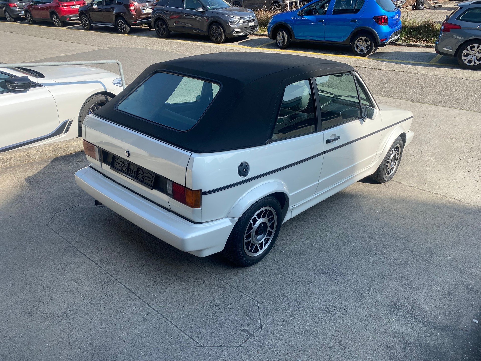 VW Golf Cabriolet 1800 GL Quartett/Special/White-image-3