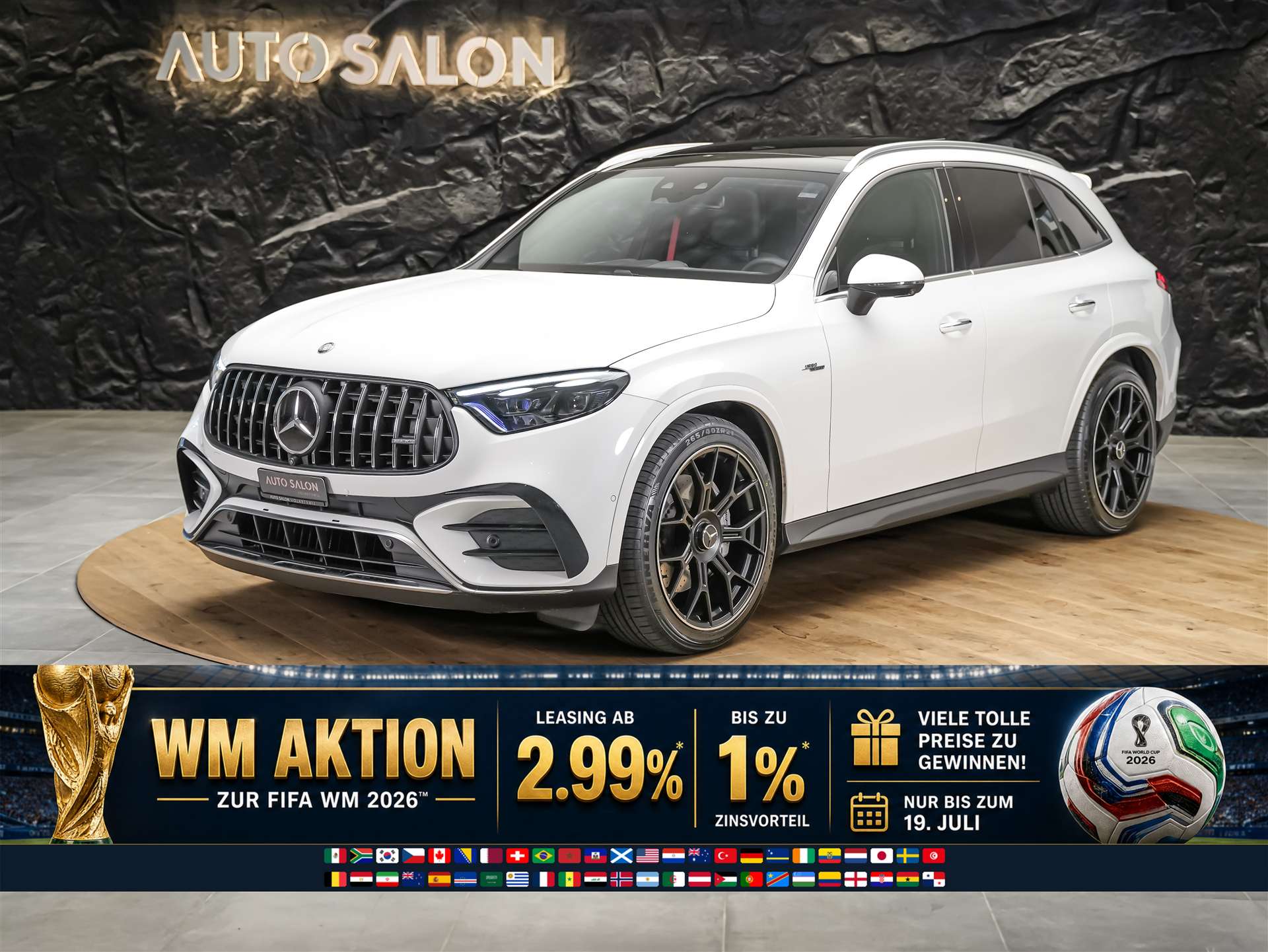 MERCEDES-BENZ GLC 43 AMG Executive Edition 4Matic 9G-Tronic *Head Up Display*Panorama*Abstandsregler*-image-0