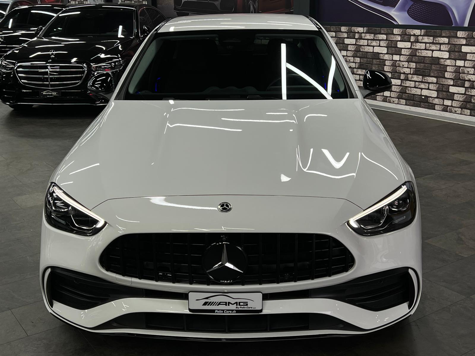 MERCEDES-BENZ C 180 AMG (C63s AMG Bodykit) Limited White&Black Performance 5 Jahre Werksgarantie & Gratisservice-showroom-element-2