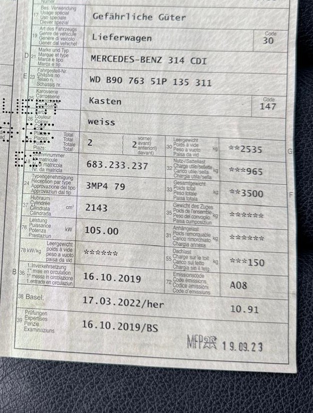 MERCEDES-BENZ 314 CDI-image-10