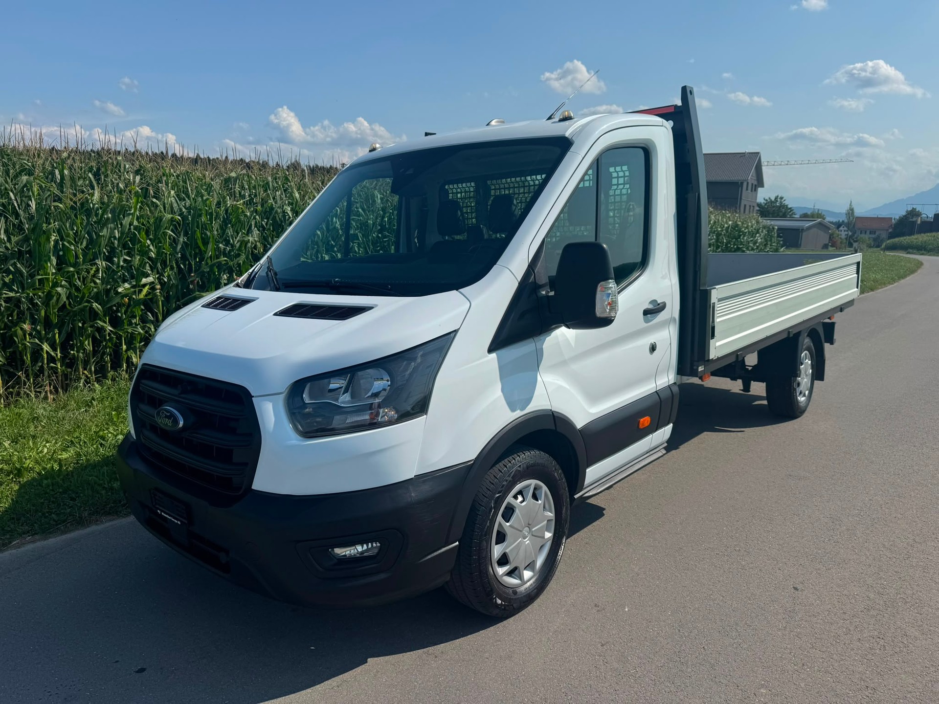 FORD Transit 350 L3 Trend 2.0 TDCi 130 Brücke mit Anhängerkupplung-image-0