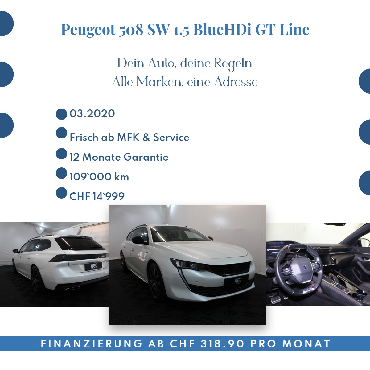 PEUGEOT 508 SW 1.5 BlueHDi GT Line-image-19