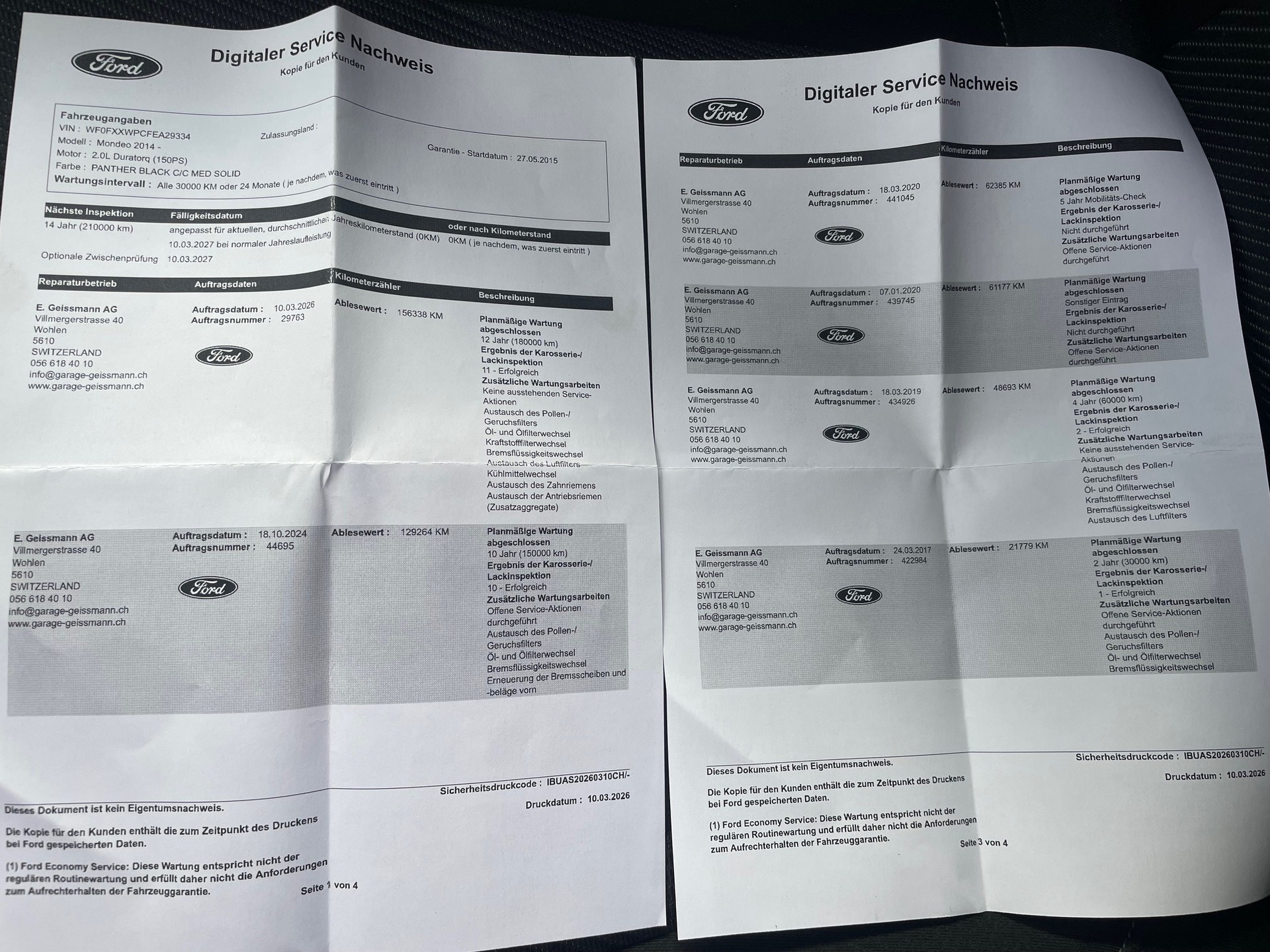FORD Mondeo 2.0 TDCi Titanium, 150 PS, 6 Gang, *Klima-Aut., PDC v+h., Navigation, alle Service, (inkl. Zahnriemen Neu) MFK Neu-image-15