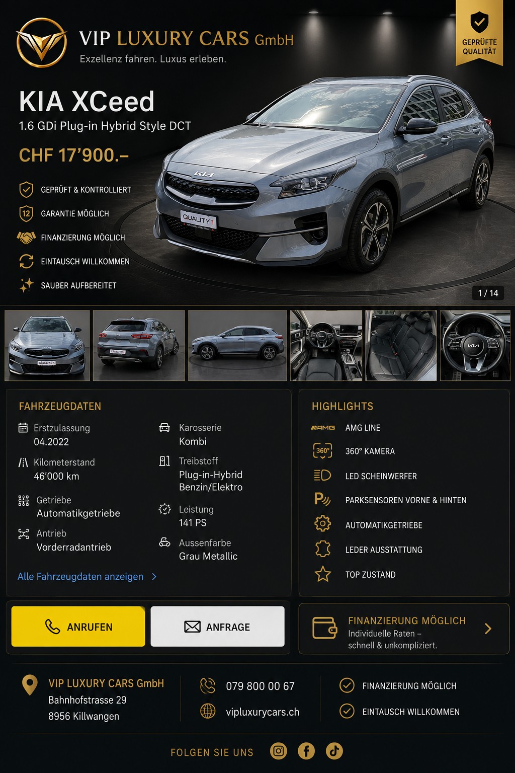KIA Xceed 1.6 GDi Plug-in Hybrid Style DCT-showroom-element-1