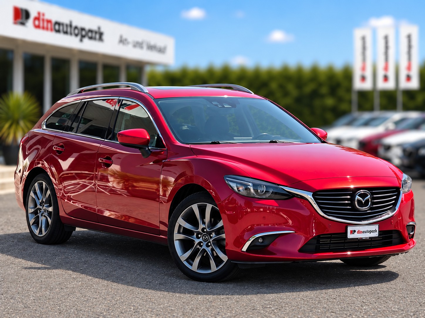 MAZDA 6 SW 2.2 D Revolution AWD Automatic Skyactive-D * CH-Fahrzeug *-image-2