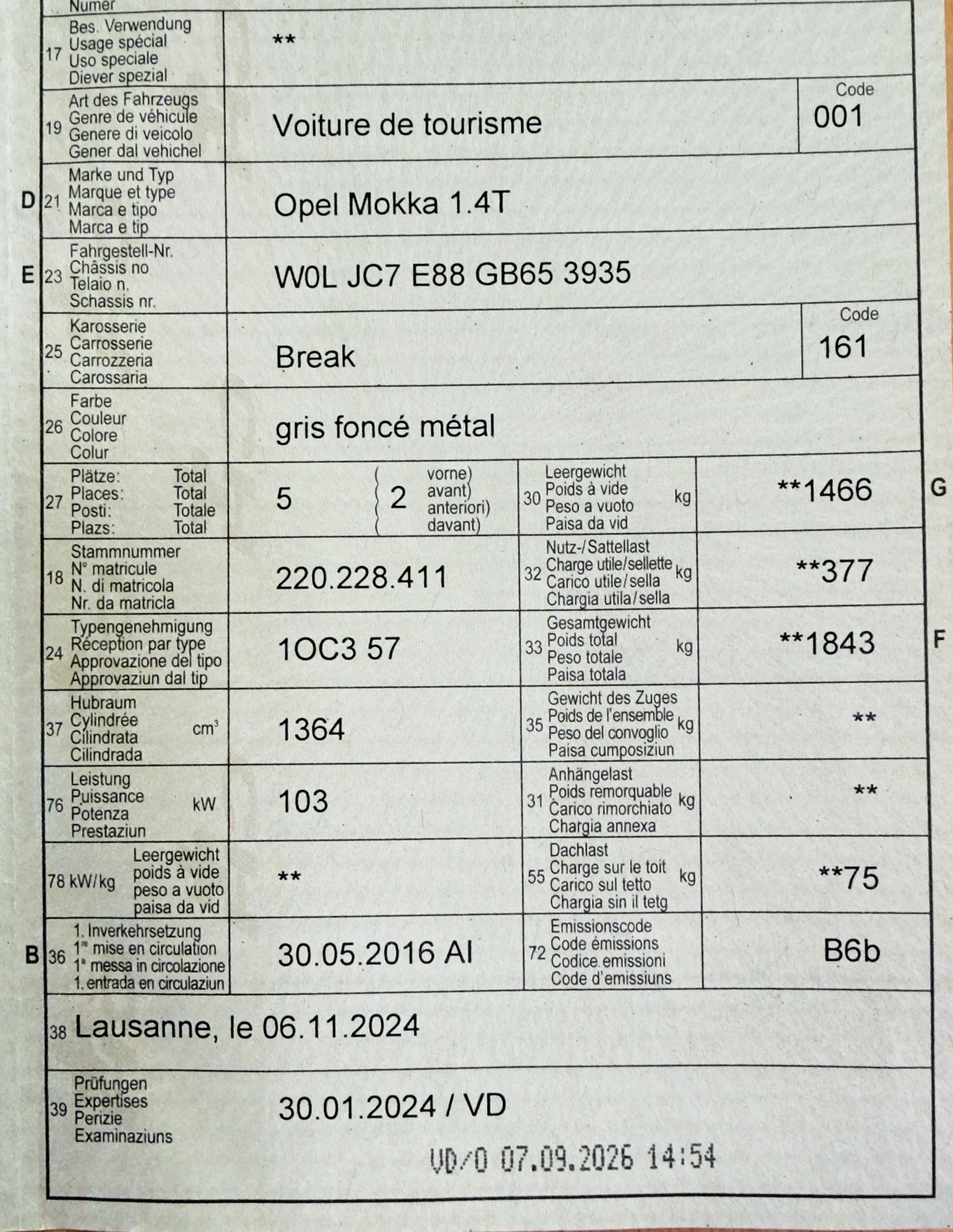 OPEL Mokka 1.4i 16V Turbo Drive 2WD Automatik-image-12