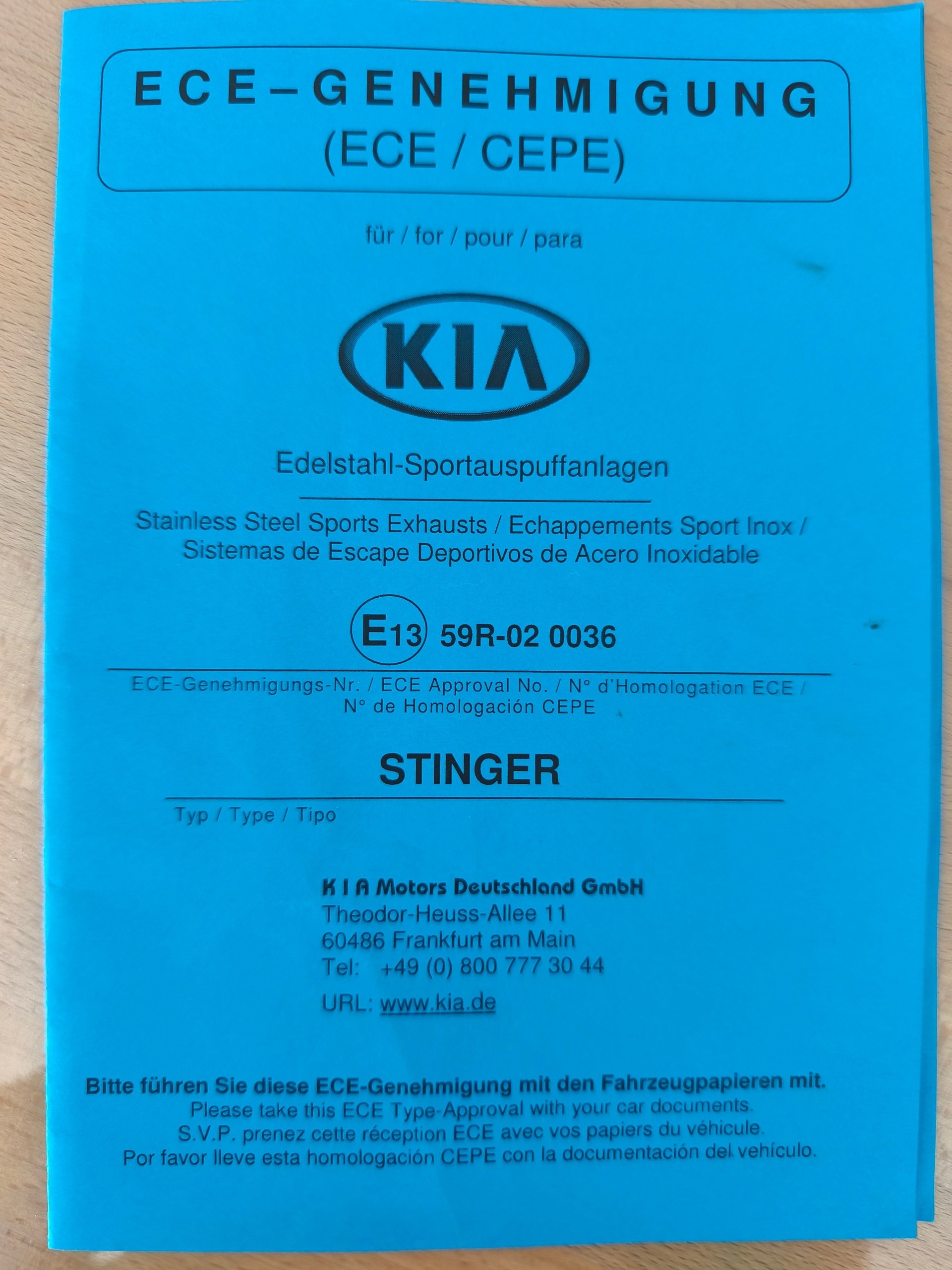 KIA 3.3 T-GDi Klappenanlage Bastuck-image-6