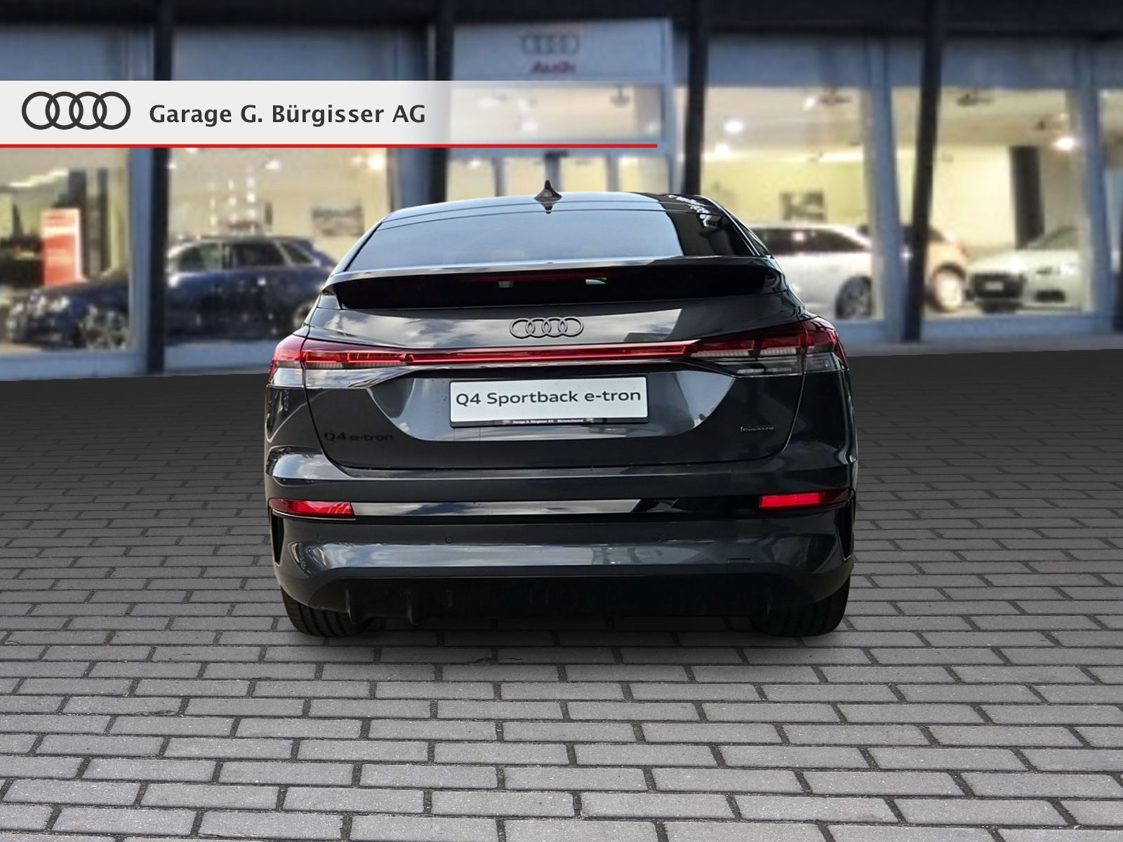 AUDI Q4 Sportback e-tron quattro performance Swiss Ski Tamboragrau Metallic-image-4