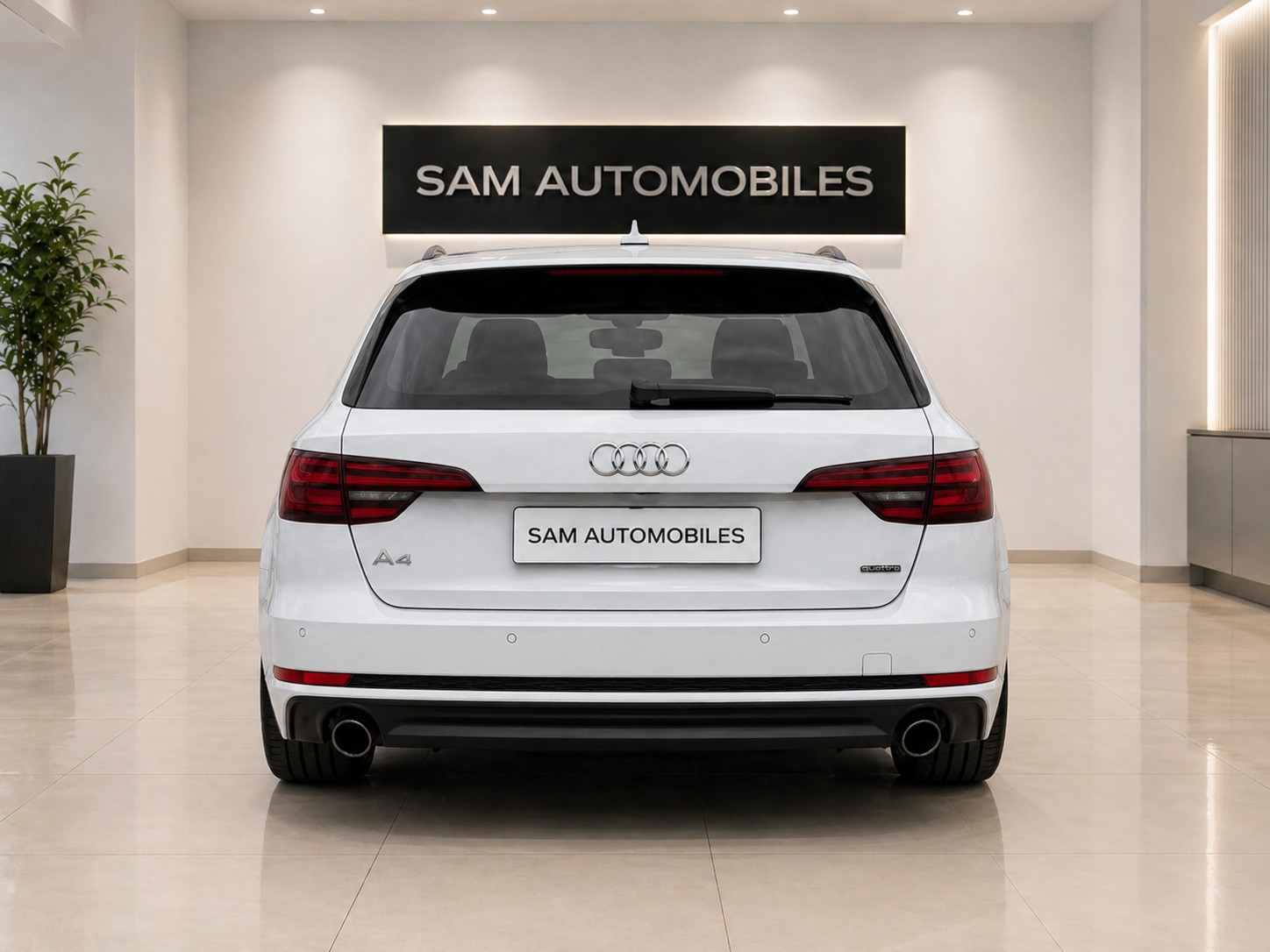 AUDI A4 Avant 2.0 TFSI Design quattro S-tronic S-LINE-image-4