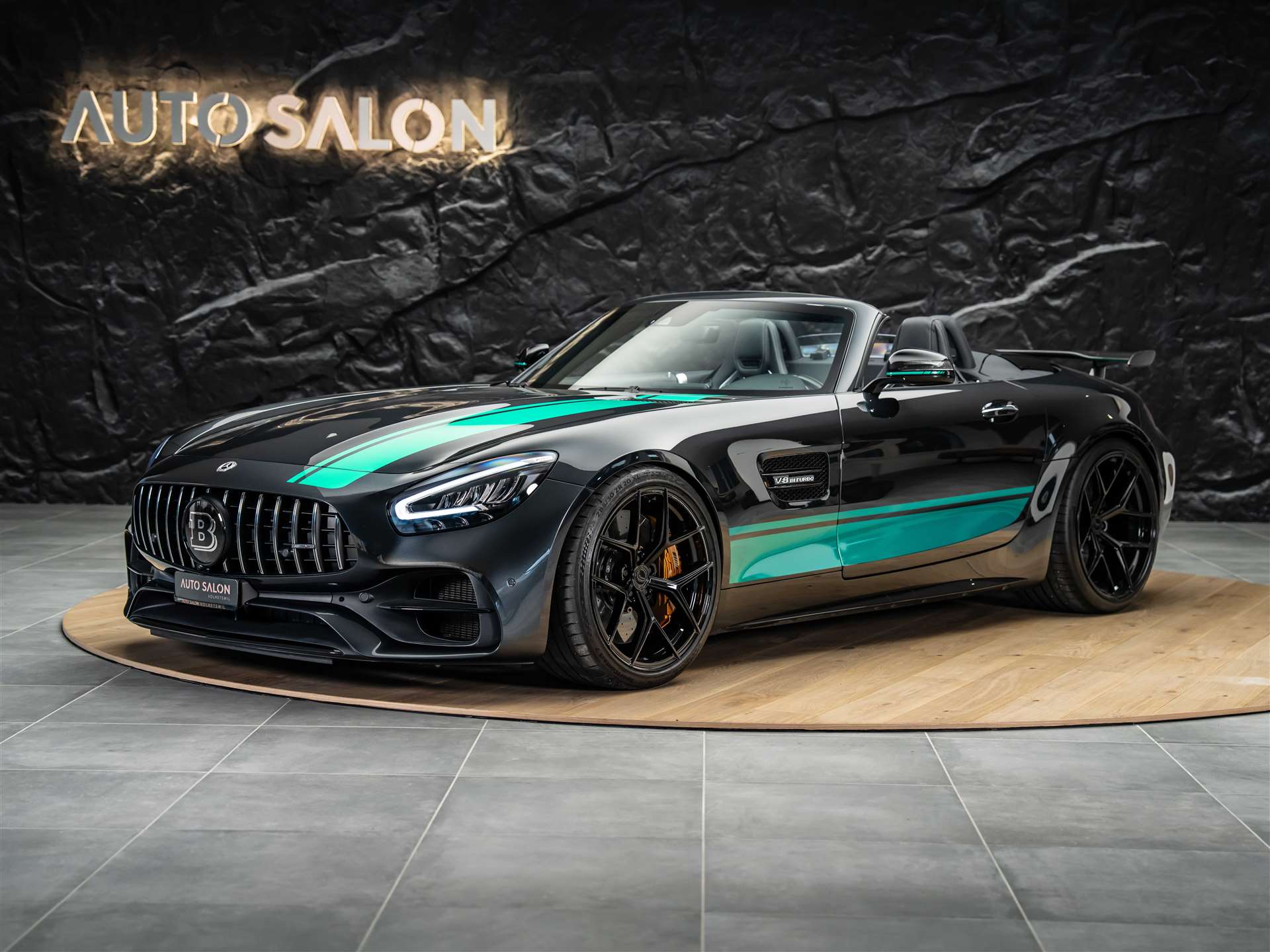 MERCEDES-BENZ AMG GT C Roadster Speedshift DCT *CH-Auto*Keramik*Burmester*Sitzlüftung*MSI+*-image-1