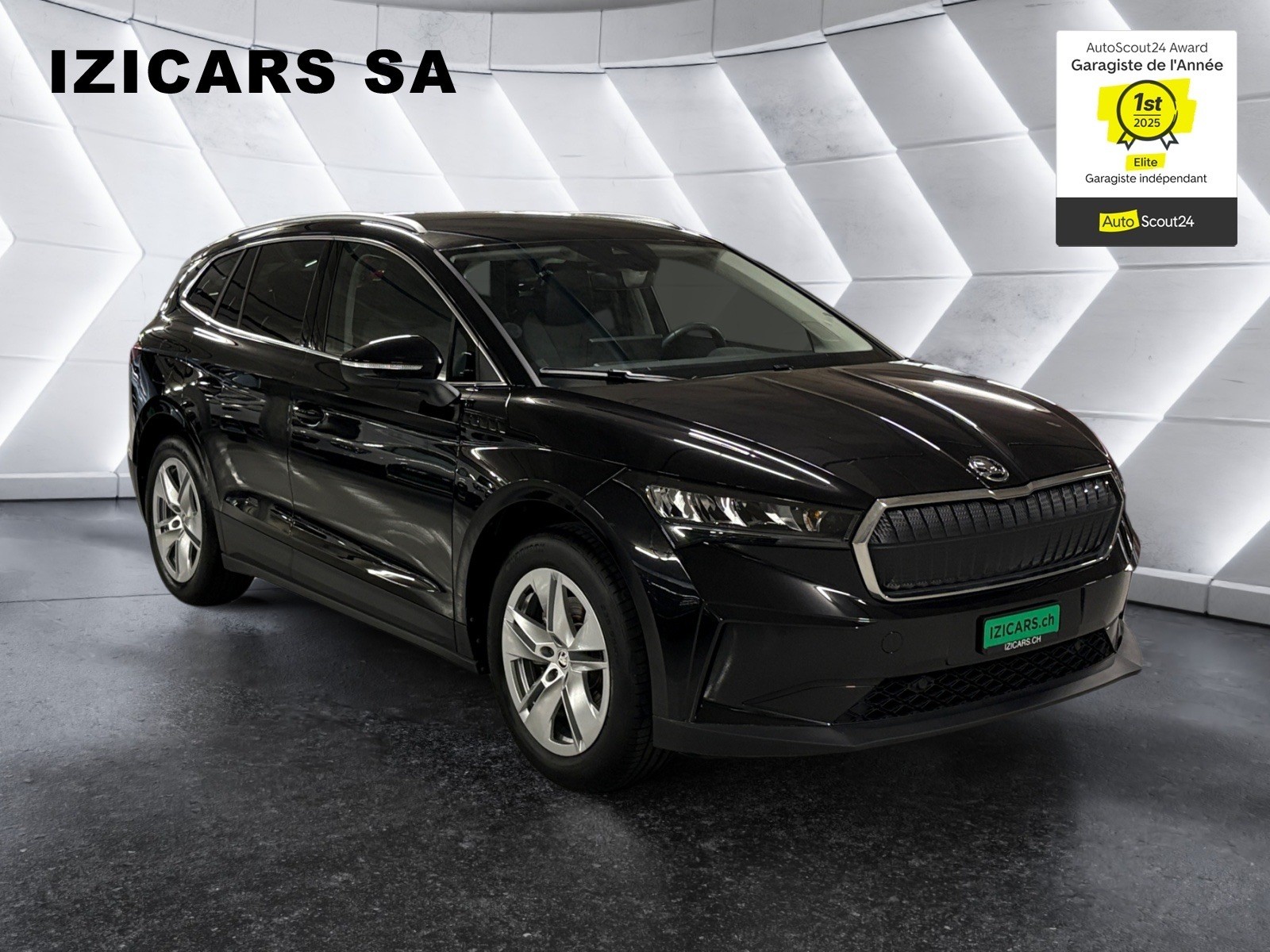 SKODA SKODA SKODA ENYAQ iV 50 / 350 km WLTP / Caméra de recul /Radars AV/AR /Navigation Infotainment Basic-image-3