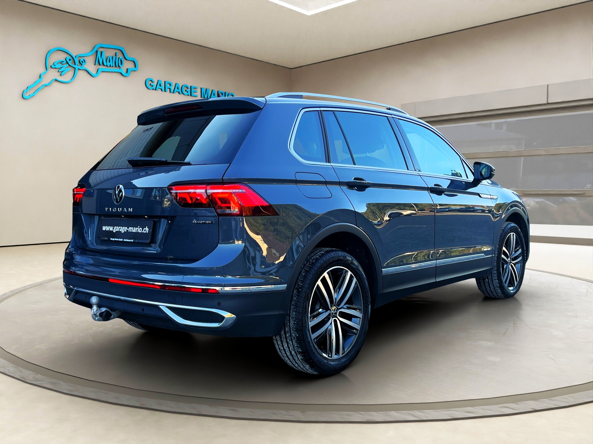 VW Tiguan 2.0 TDI SCR ❗Elegance 4Motion DSG❗✅CH-Fahrzeug & VOLLLEDERAUSSTATTUNG✅-image-4