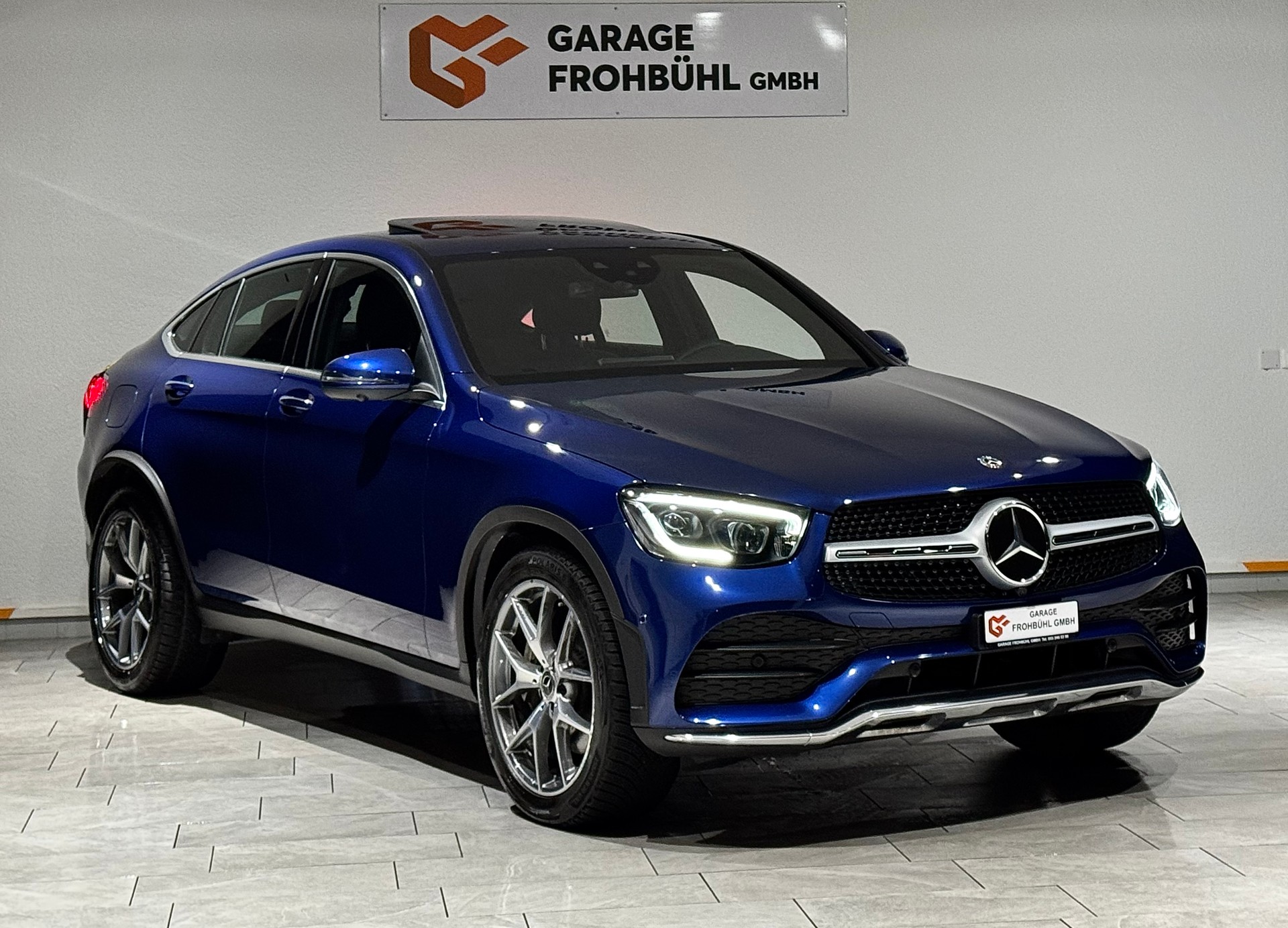 MERCEDES-BENZ GLC Coupé 400 d AMG Line 4Matic 9G-Tronic | 1.Hand | CH |-image-2