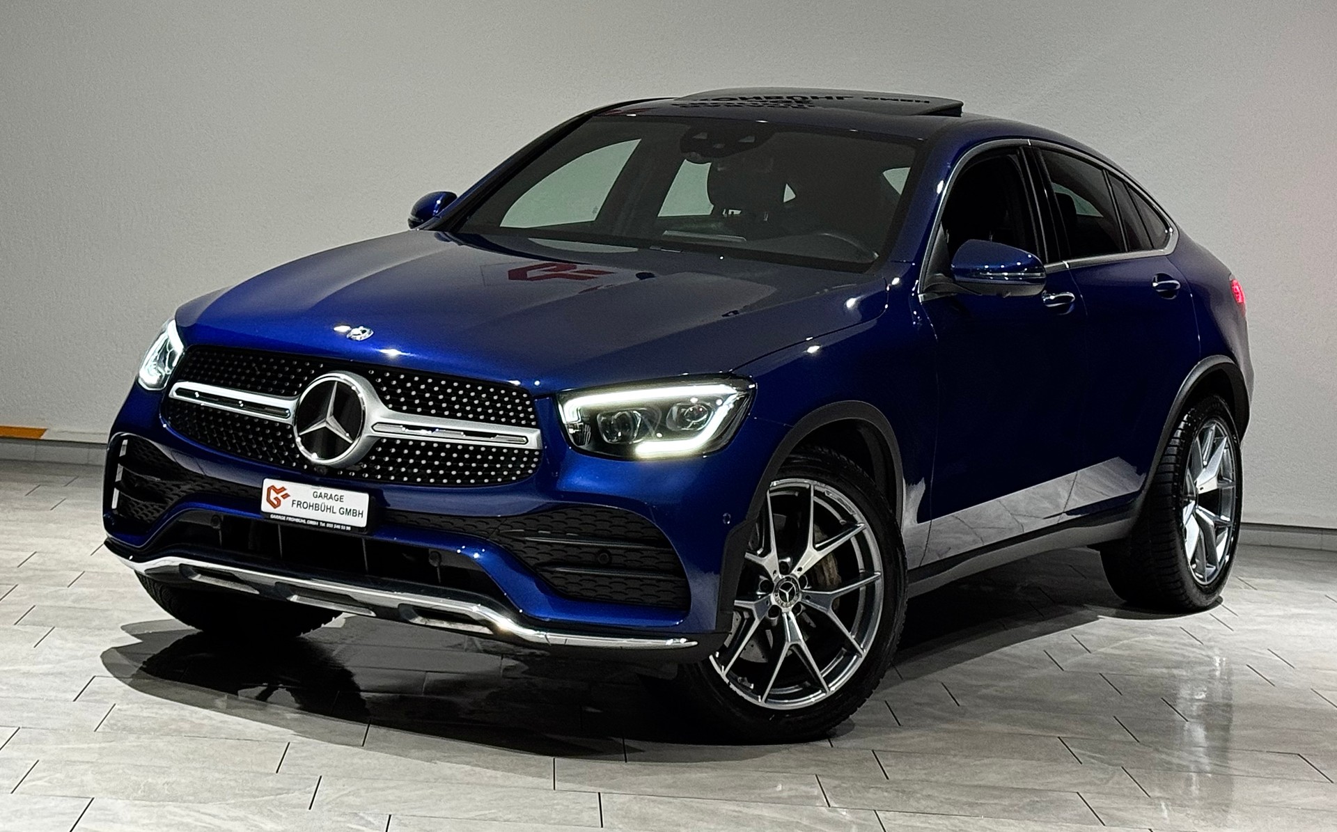 MERCEDES-BENZ GLC Coupé 400 d AMG Line 4Matic 9G-Tronic | 1.Hand | CH |-image-3